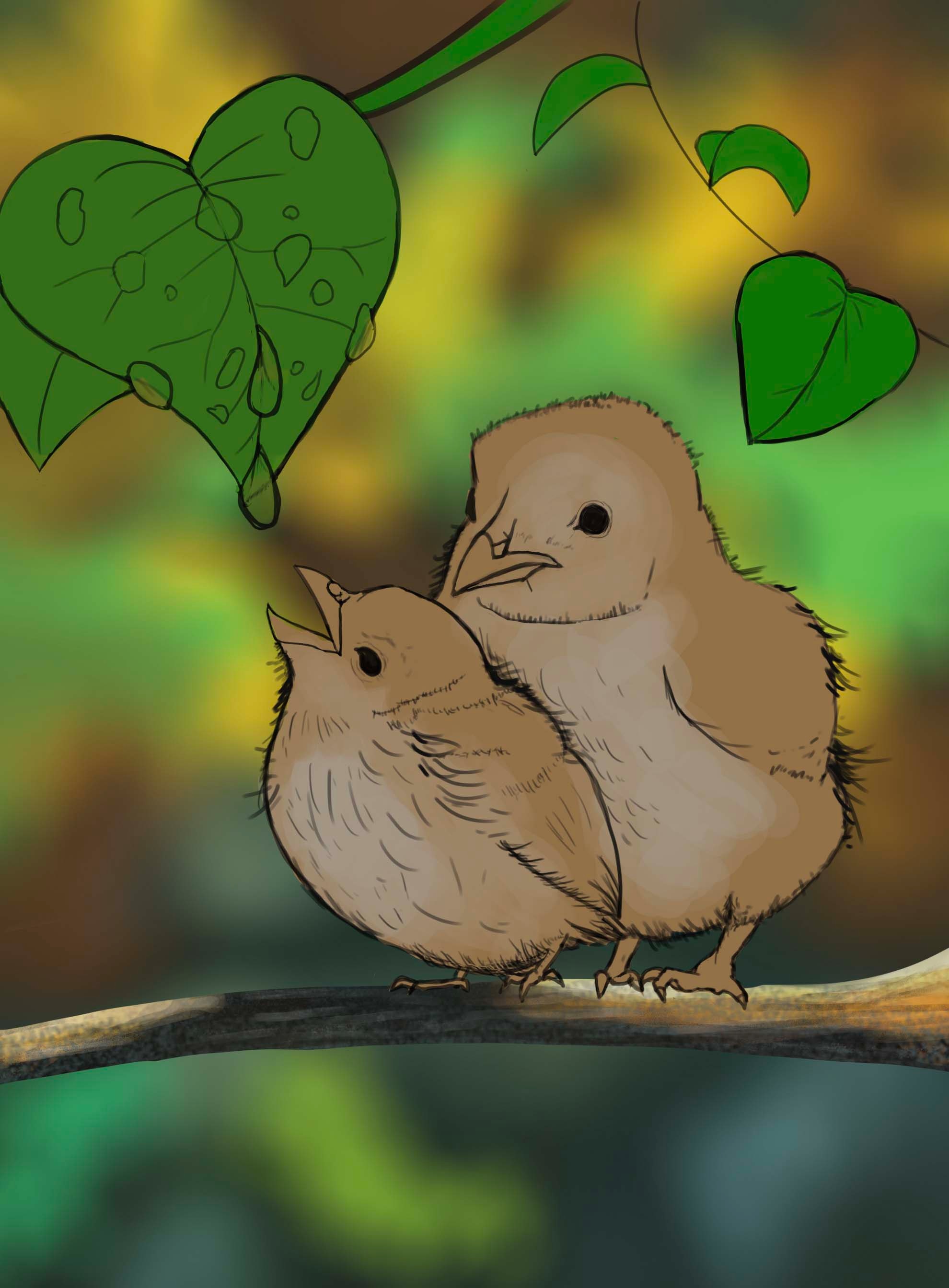 LES OISILLONS par tatooam