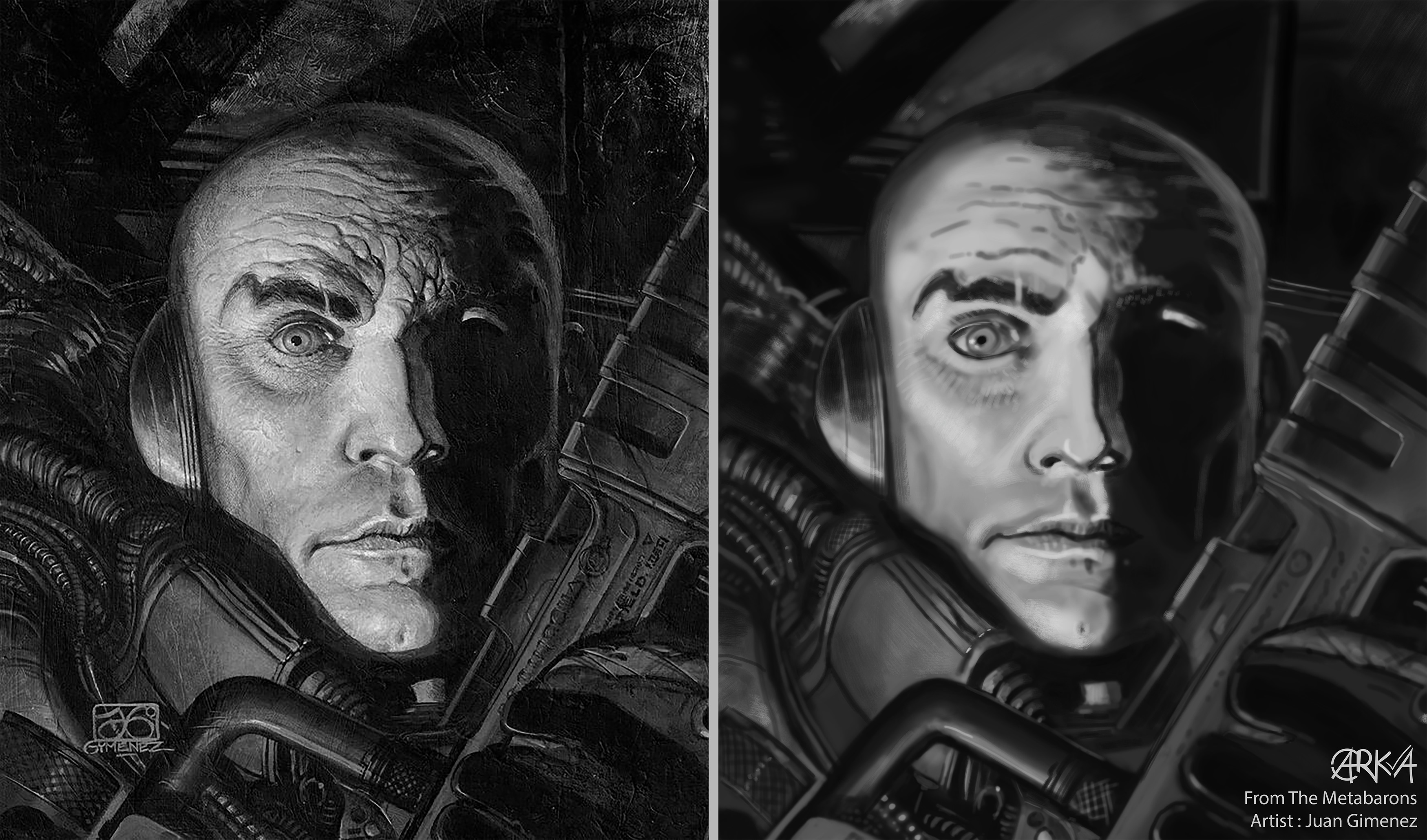 Exercice 1 - Chapitre 4 - Metabaron (Artiste : Gimenez) par Arka