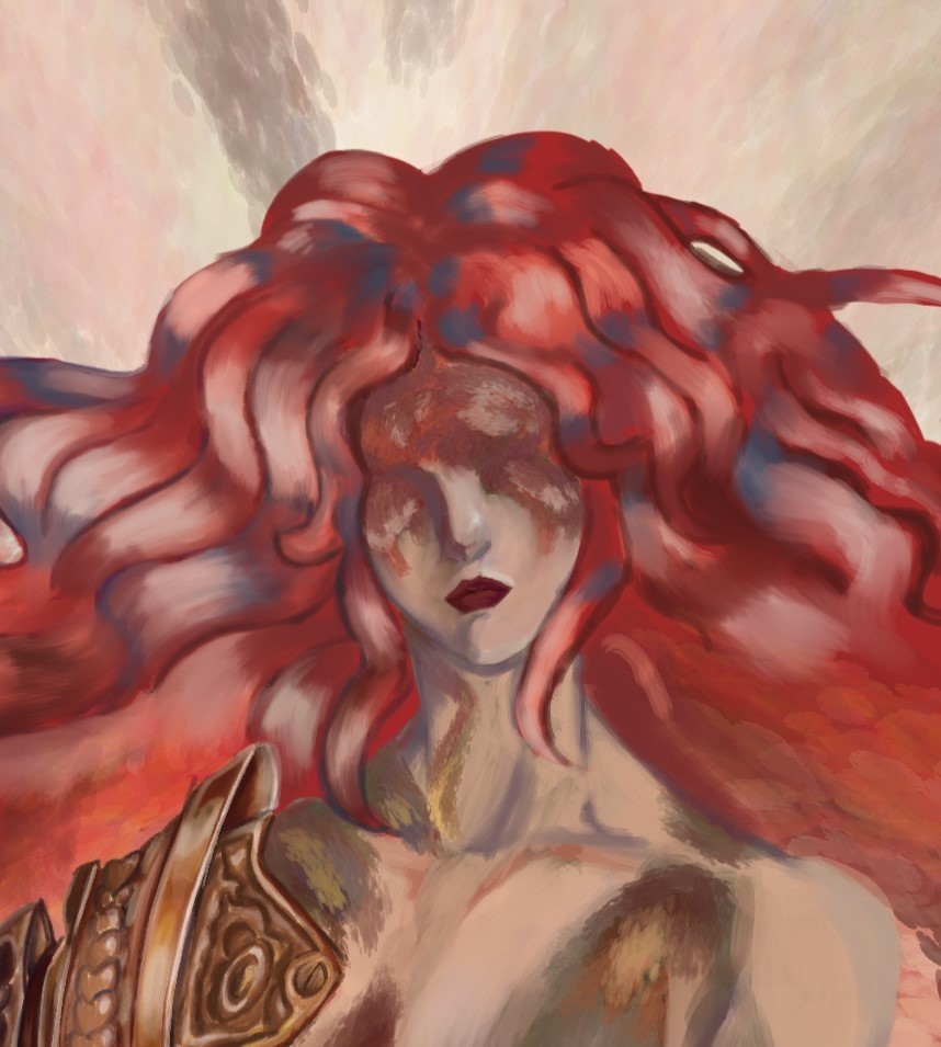 Fan art de malenia par thequeenjellyfish