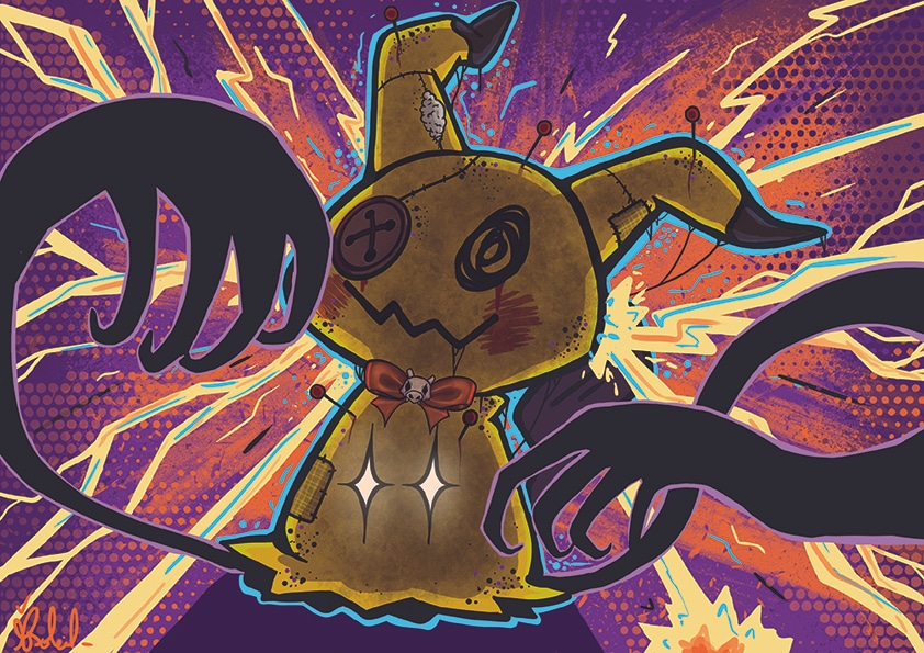 Fanart Mimiqui par Serpentiine