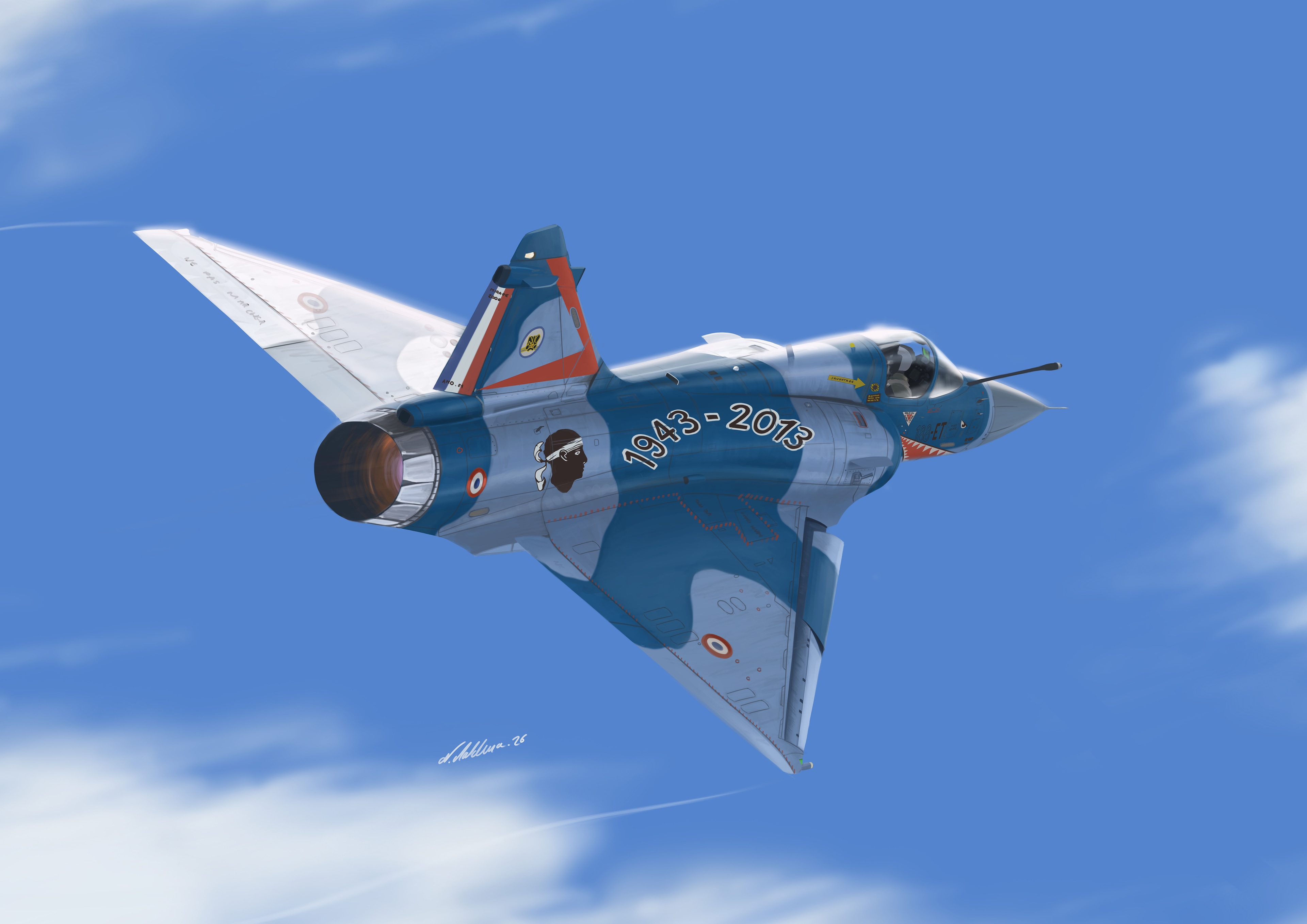 Mirage 2000-5 par Nikausse