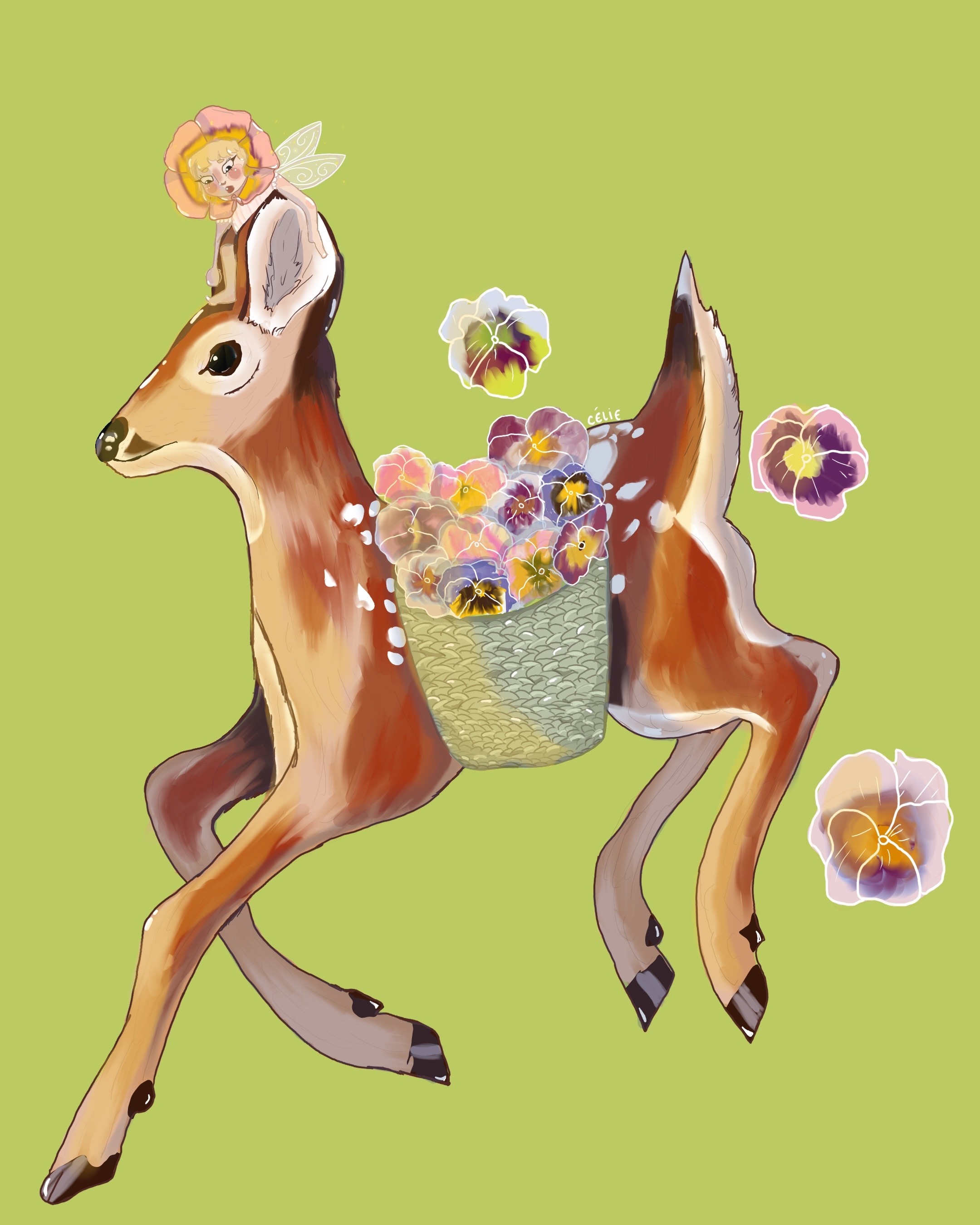 Cueillette de pensées par Celie