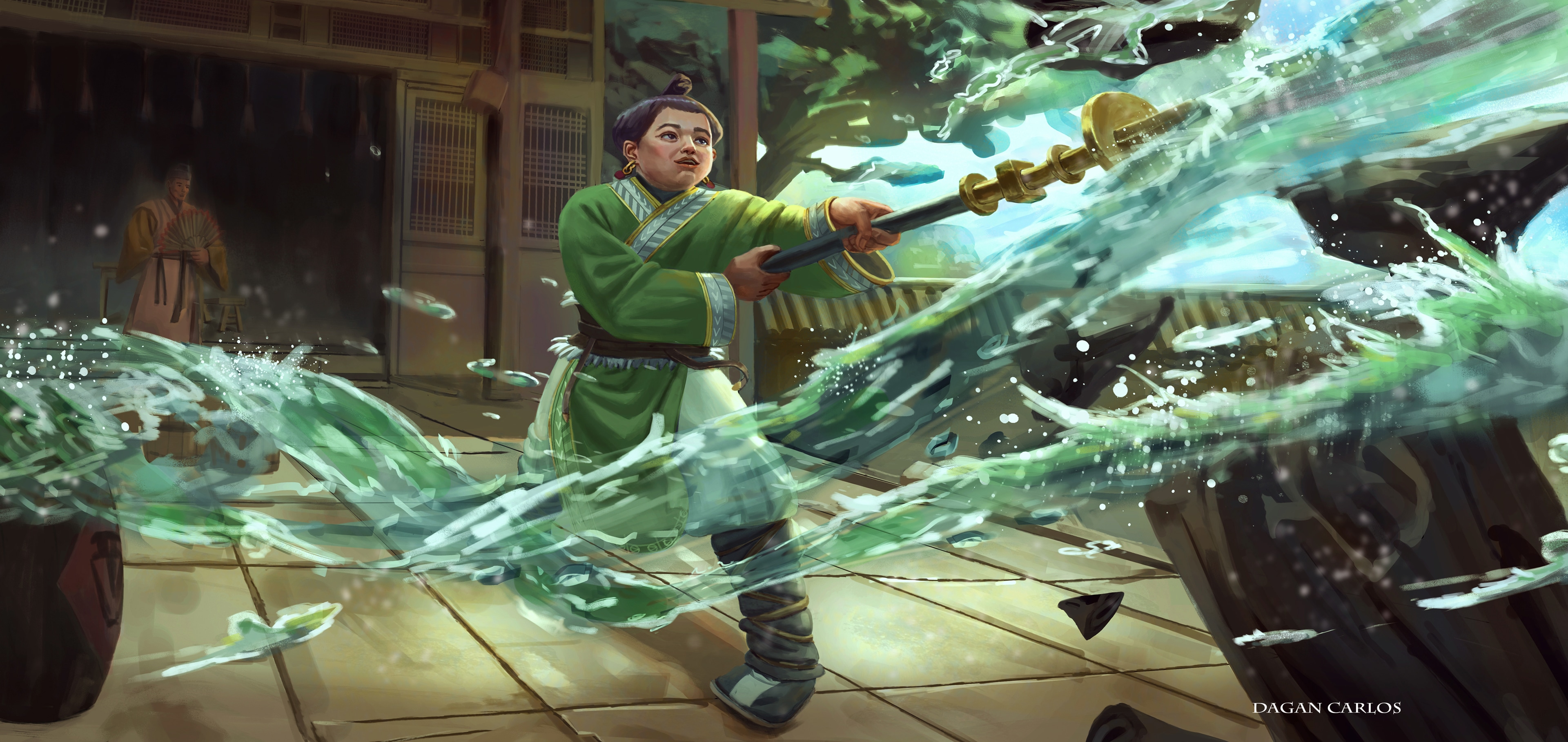 Koudane :  Vague d'eau par Carl