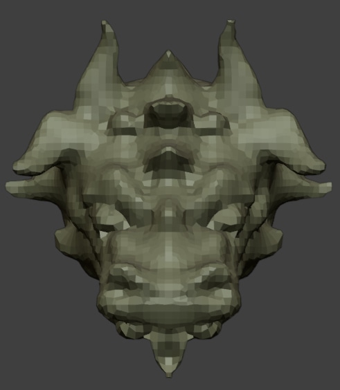 Mes tout premiers sculptings avec Blender par BrniceBastin