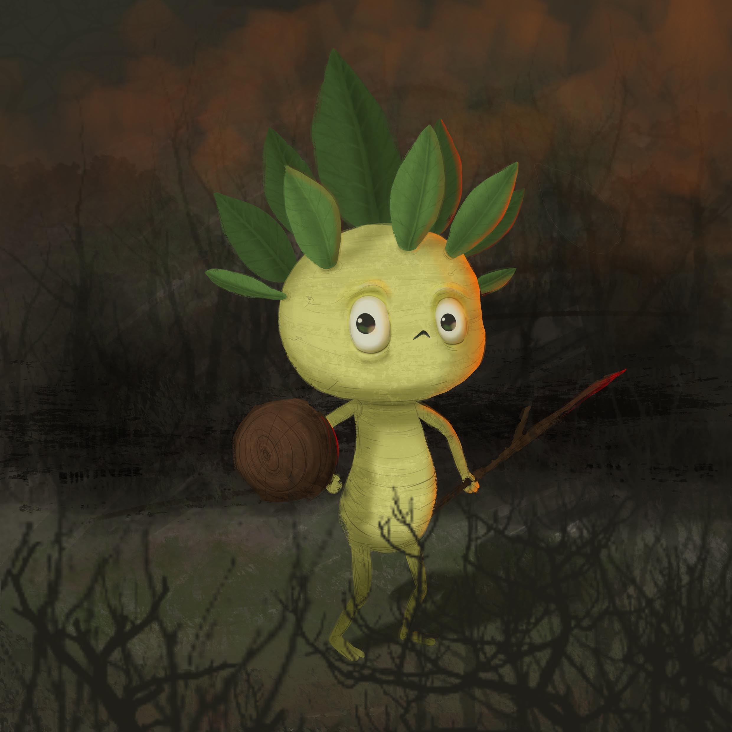 petit monstre par LAM