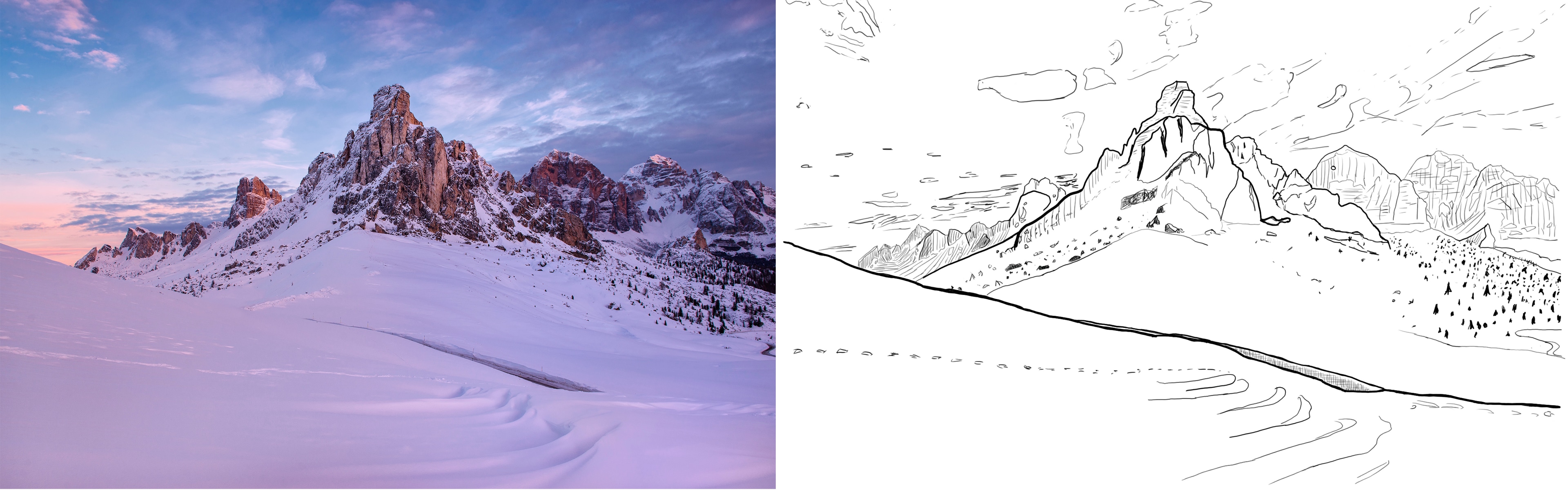 Les montagnes du chapitre 2 par Skorly
