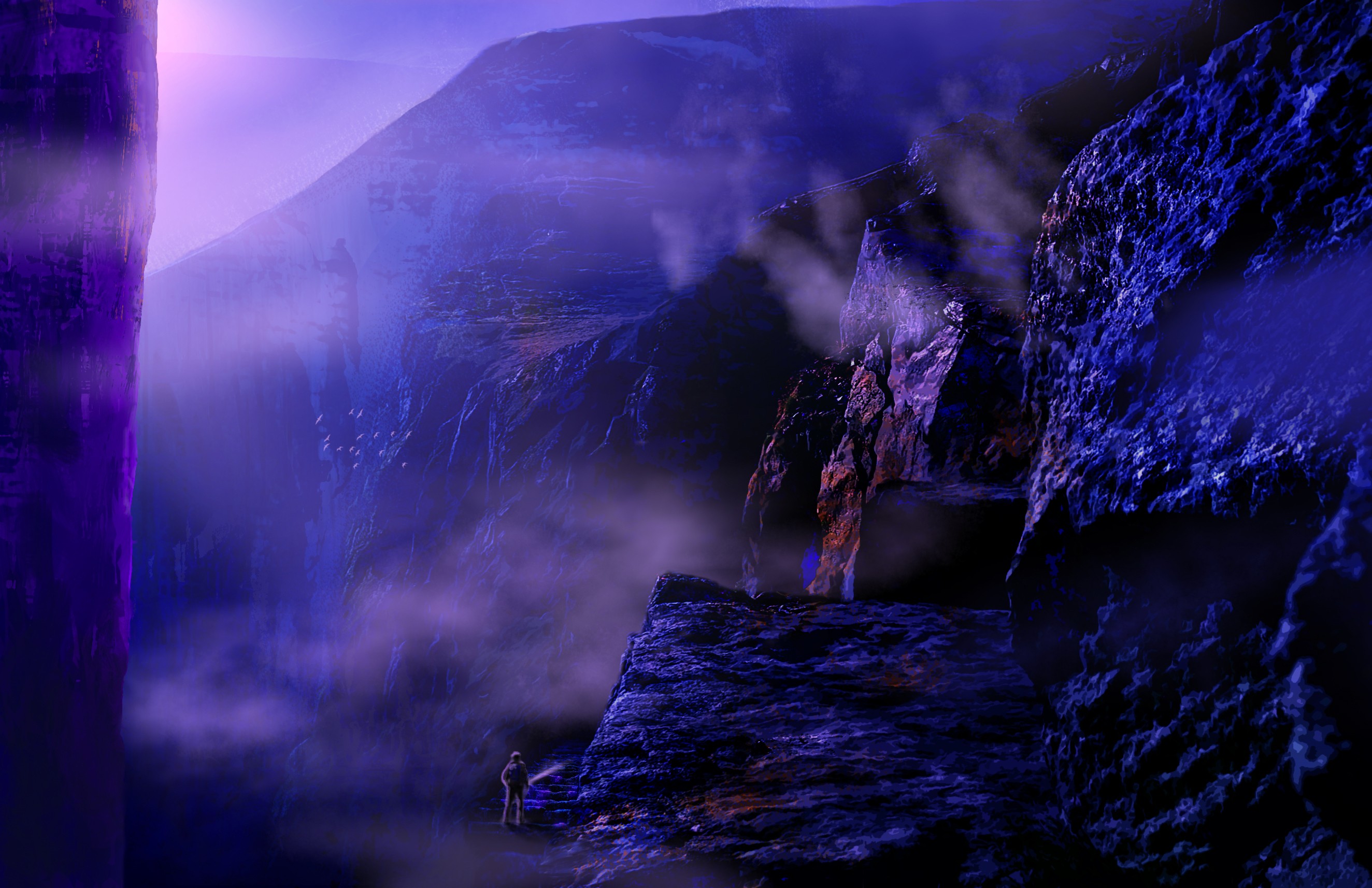 La montagne des guerriers - CHALLENGE #14 par PhilGood