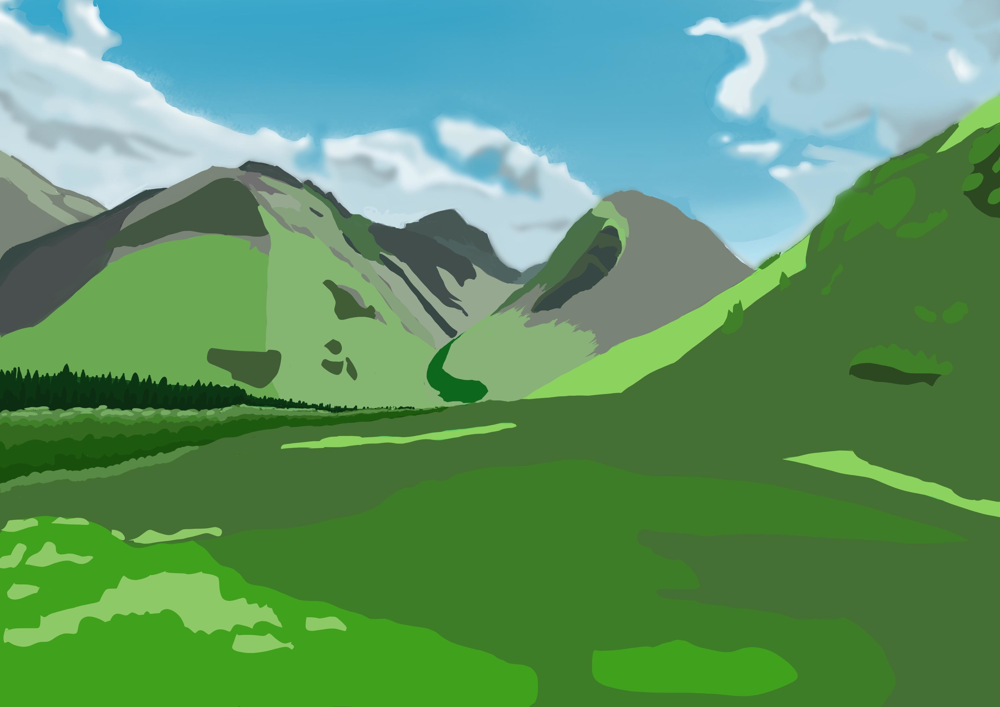 montagne lasso 1 par romain-65