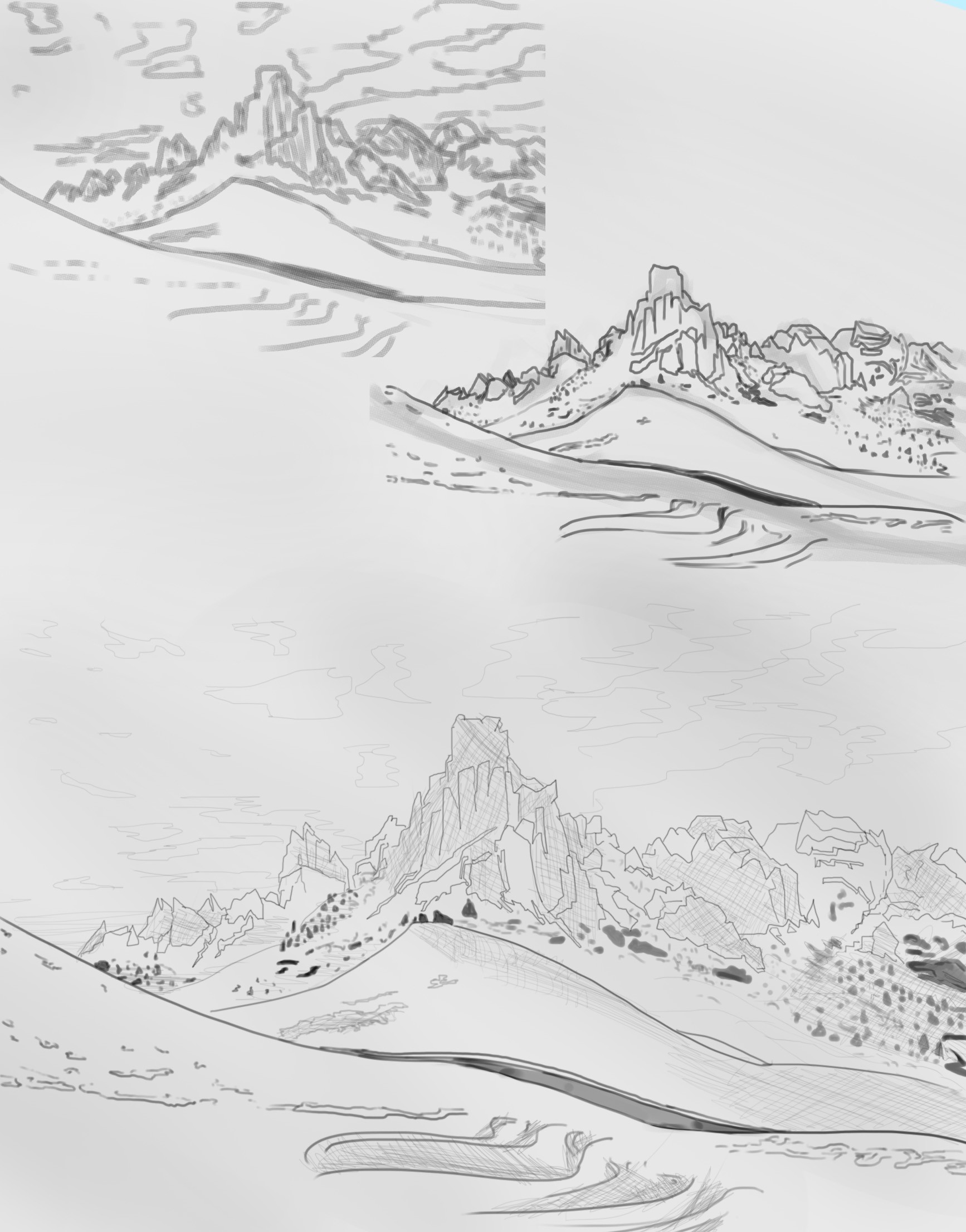 Montagne par buezala
