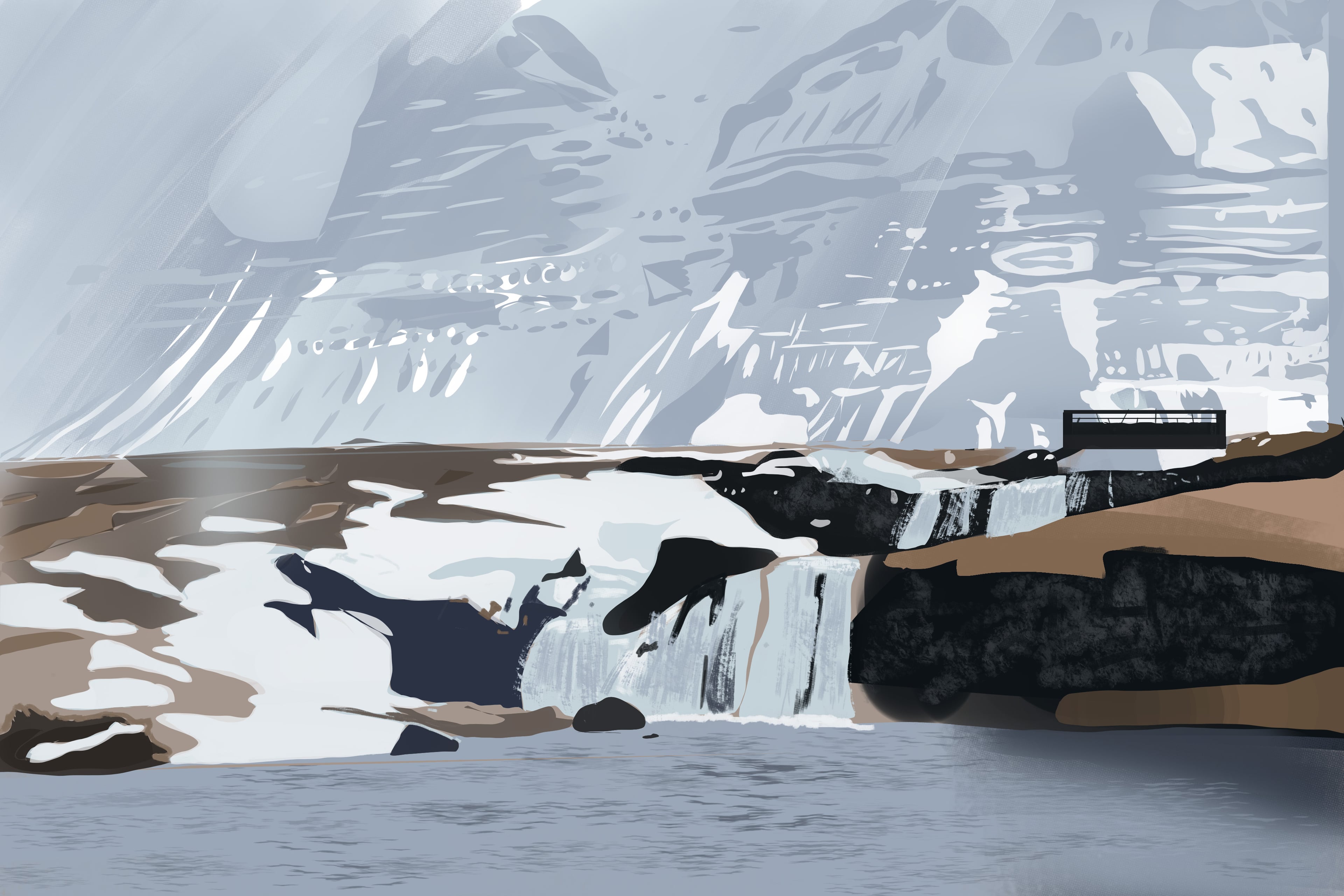 exercice montagne par Bechir_draw