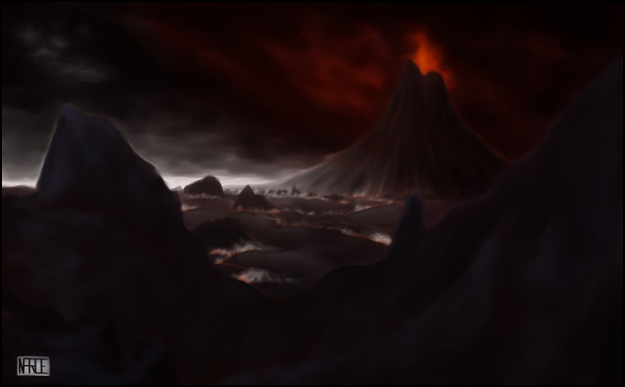Study volcan par naroe