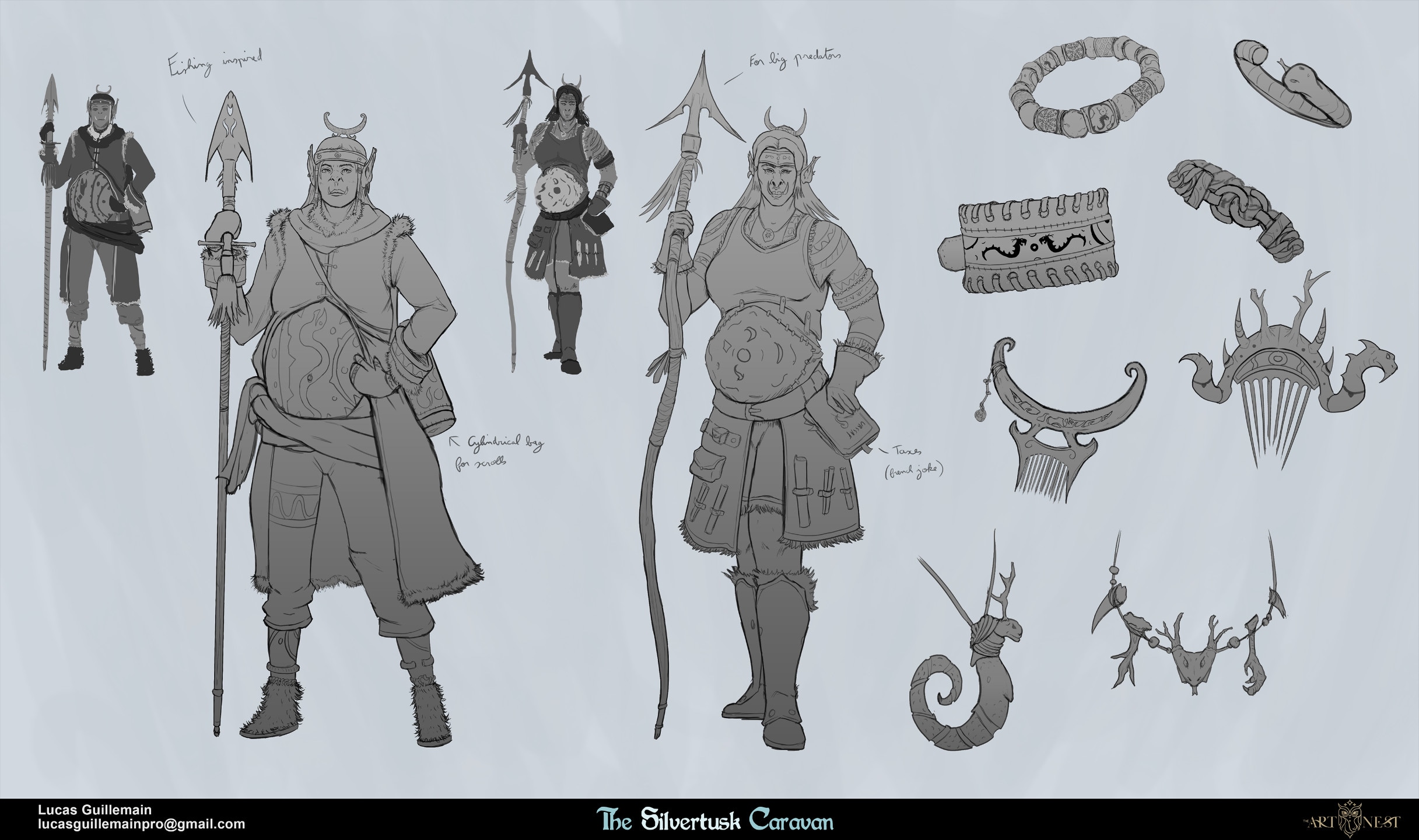 The Silvertusk Caravan par LucasG