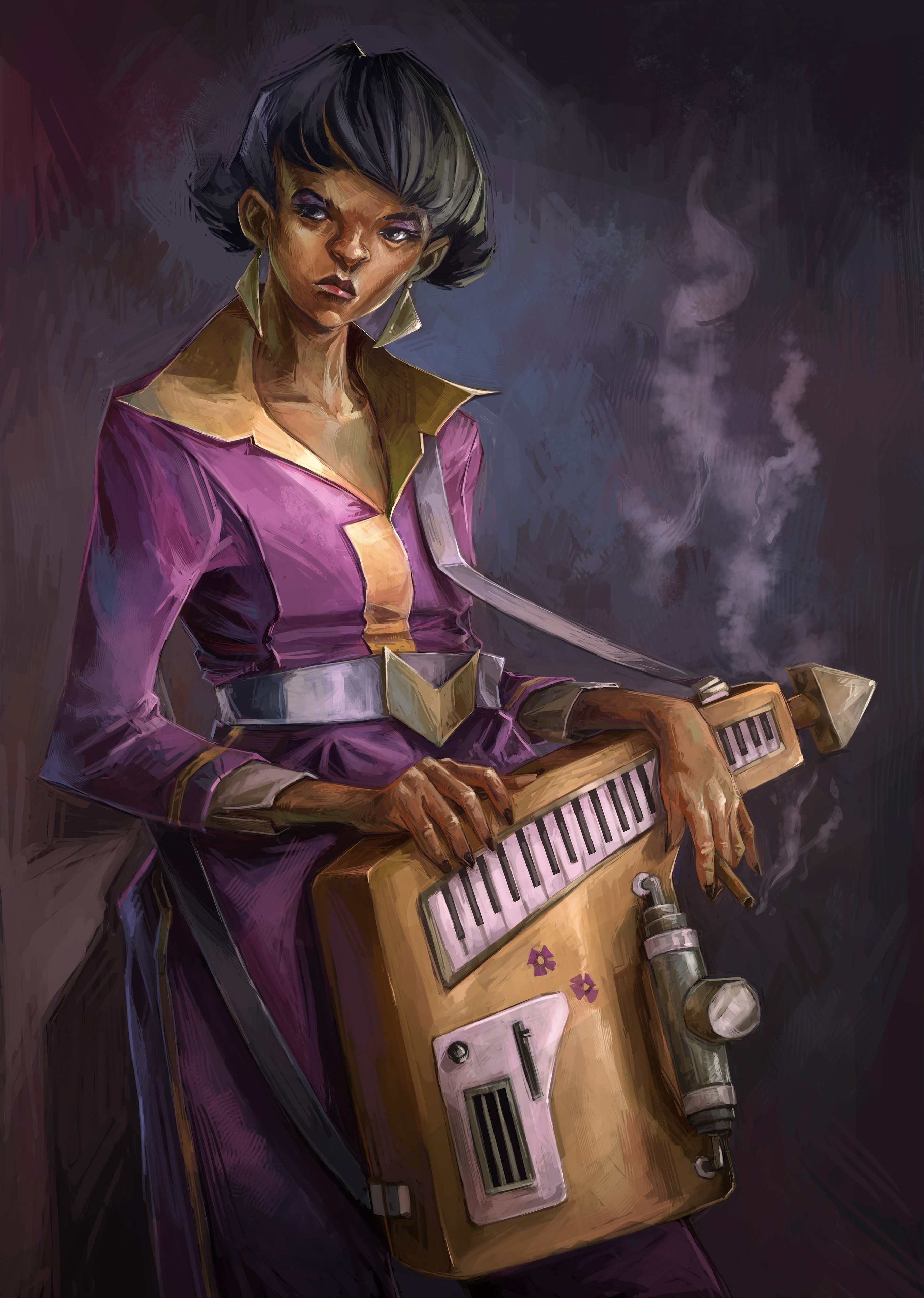 Musicienne ambulante par leozzz