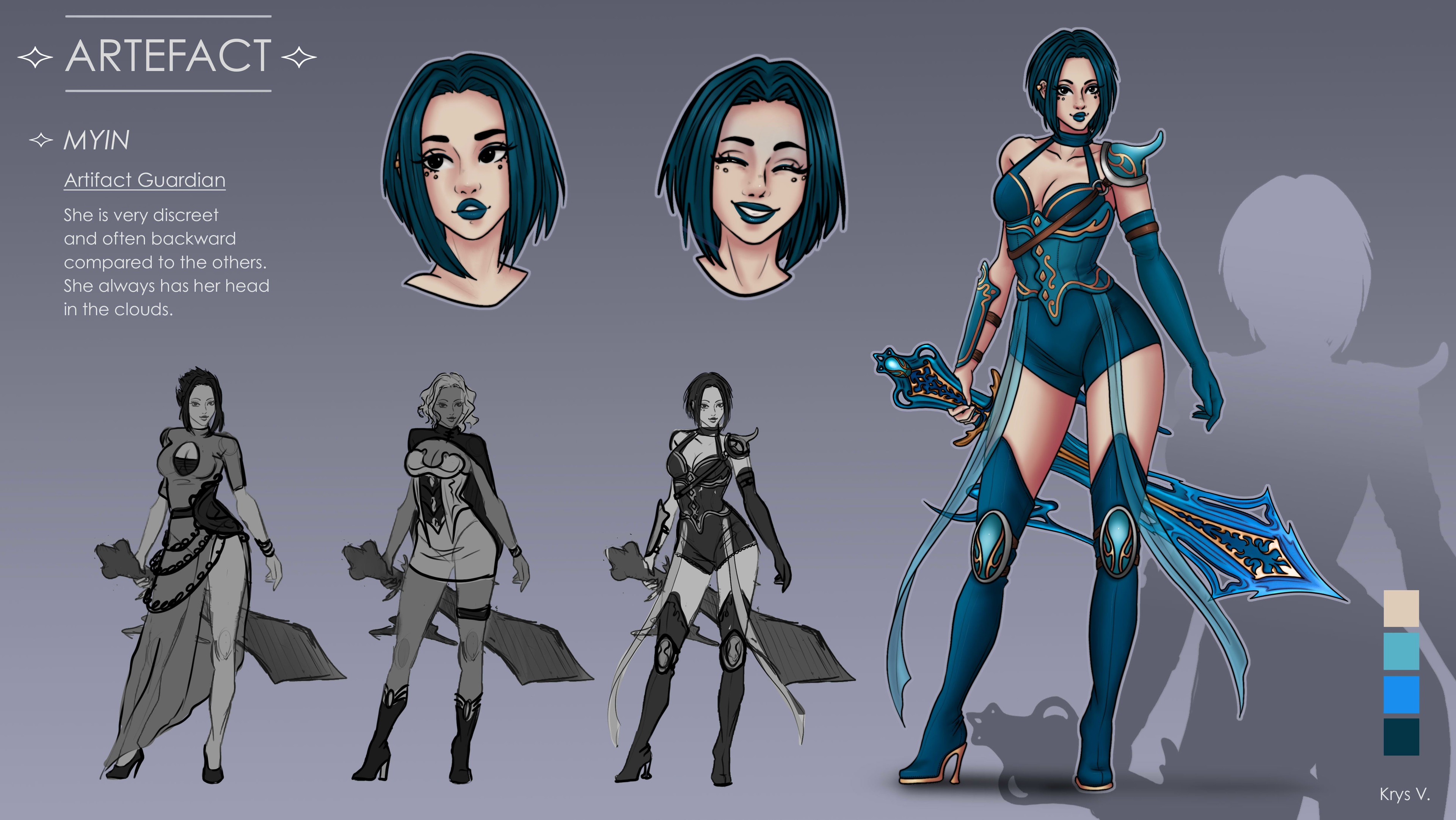 Artefact -Personal Project- par Krys Drawing