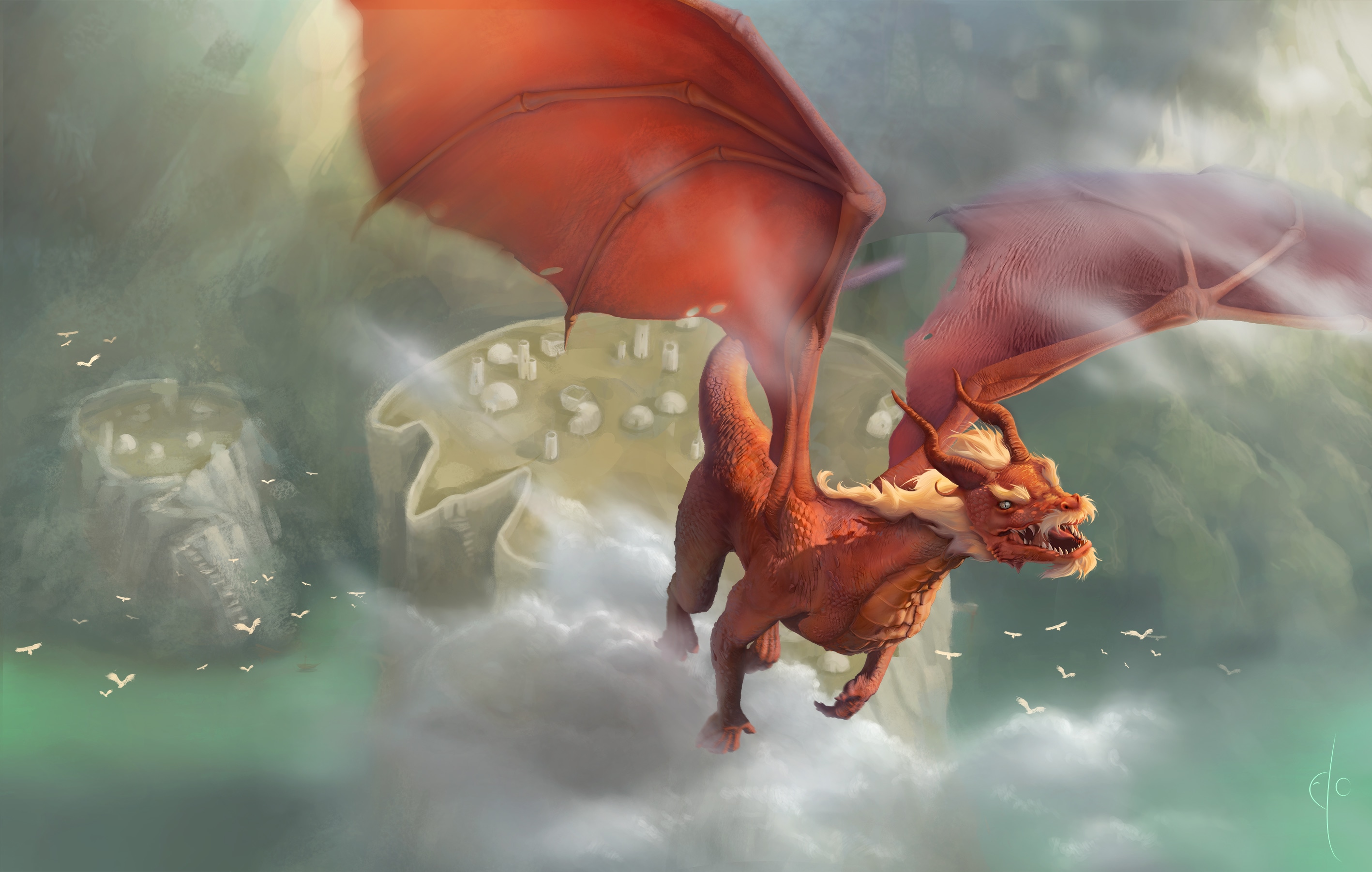 Dragon soleil par Vanhou