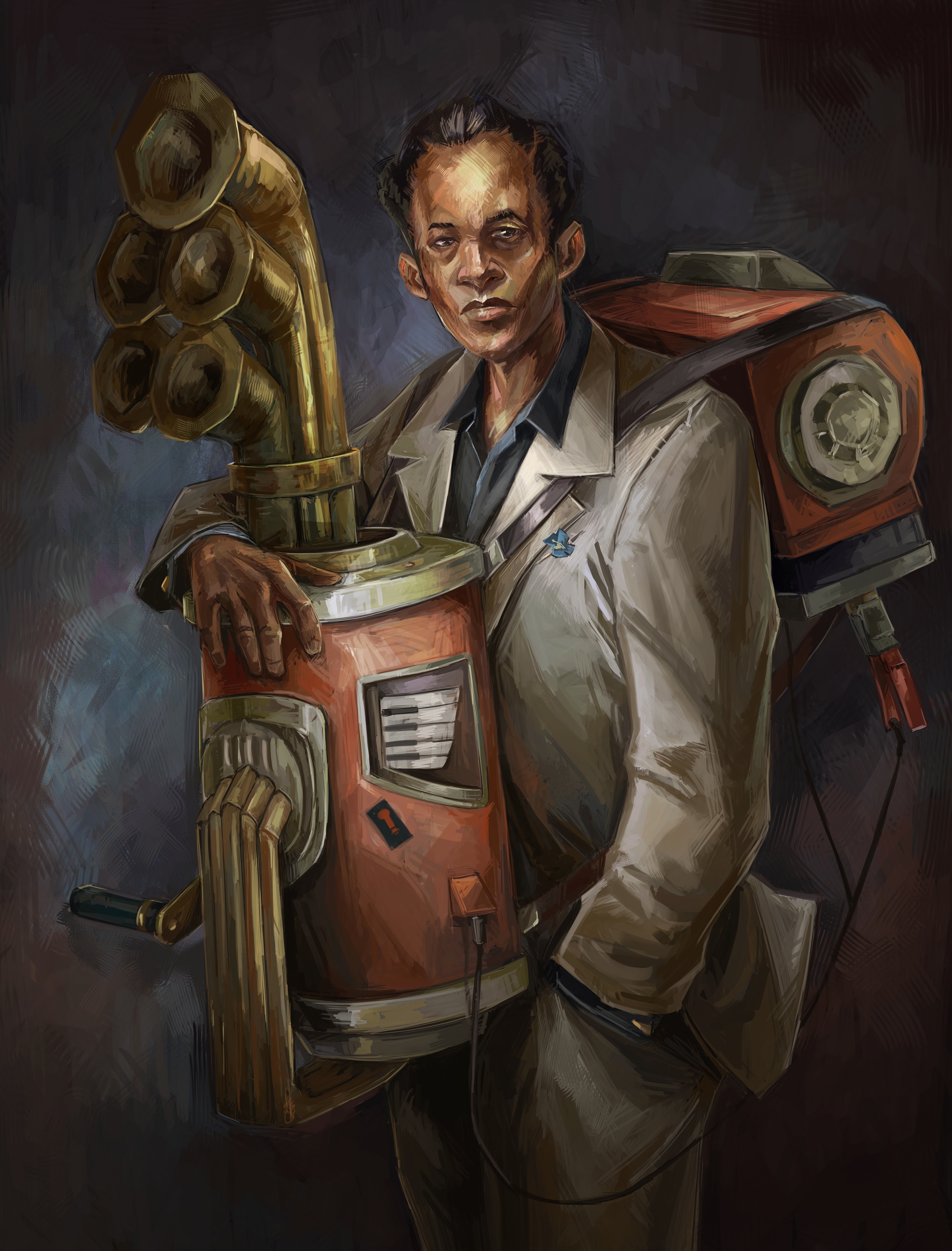 musicien ambulant par leozzz