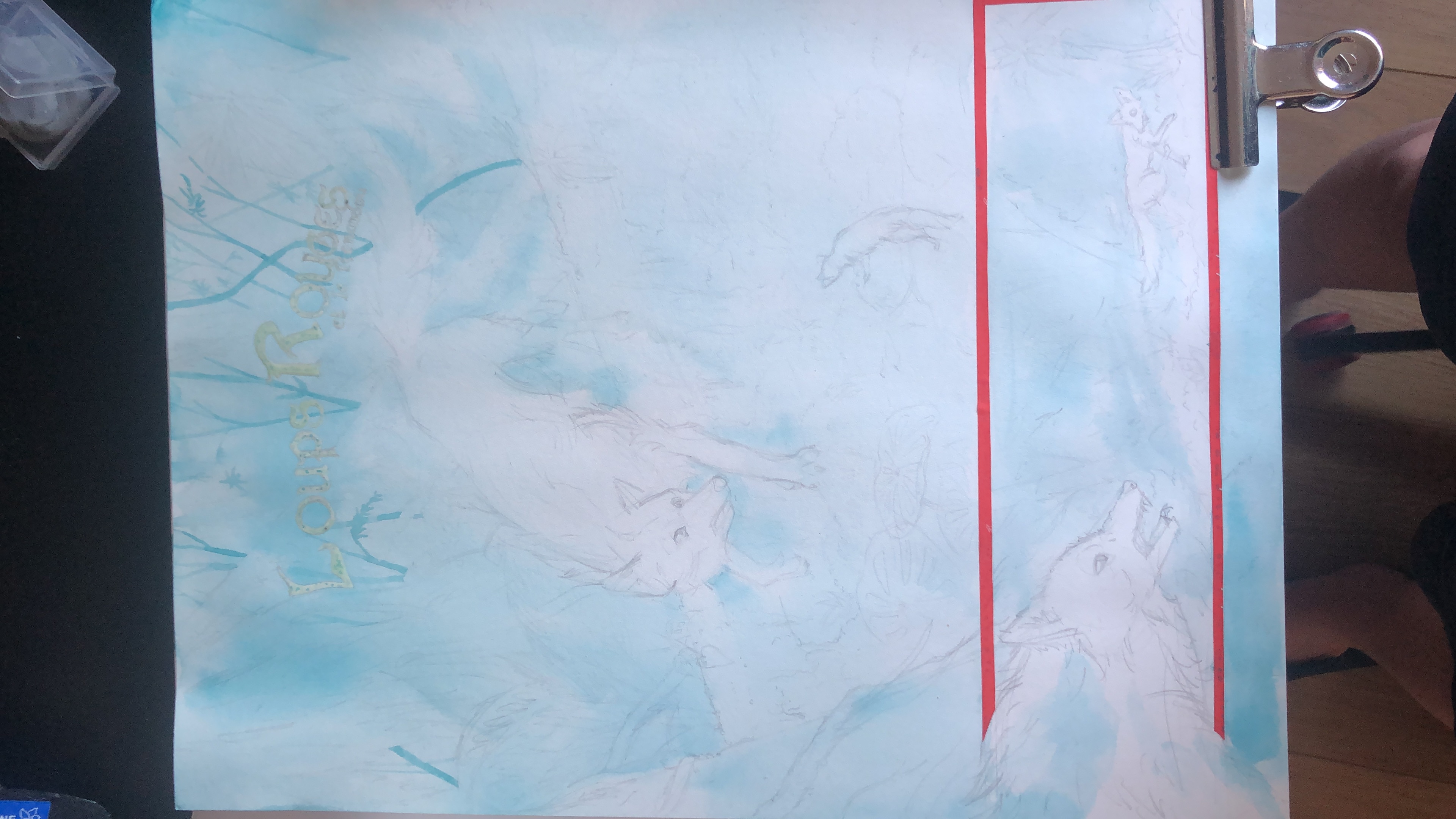 Loups Rouges et le Renardou par renardou_chetif