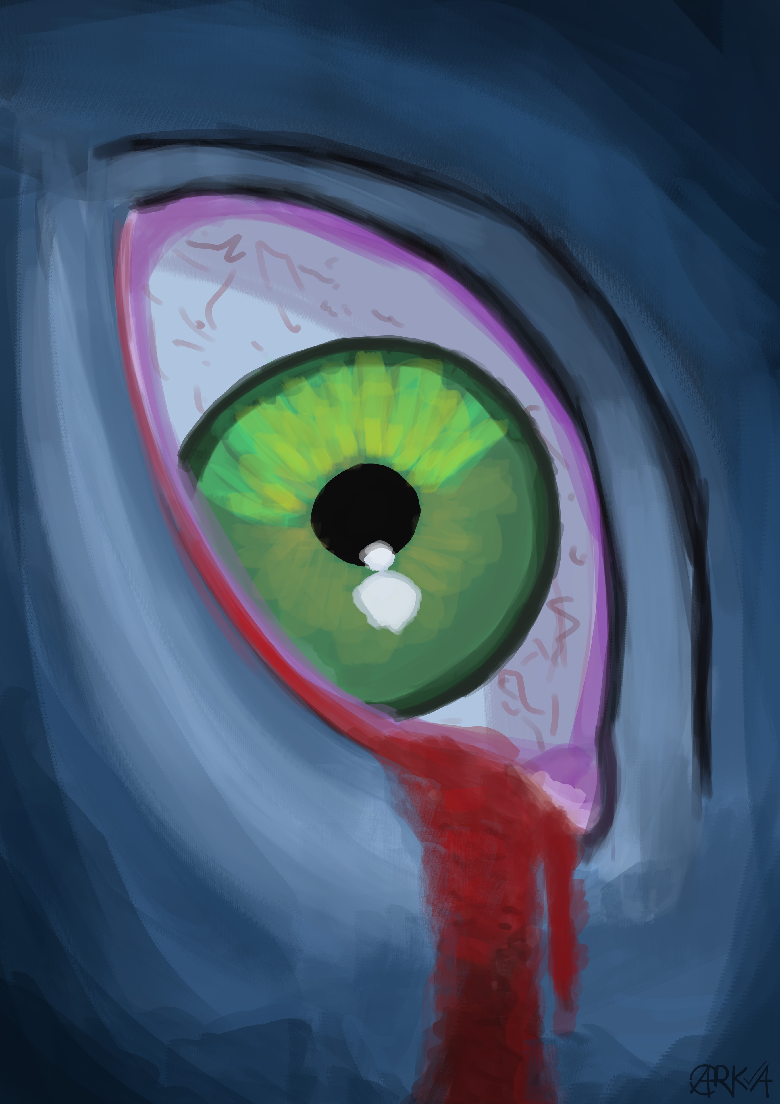 L'oeil complementaire par Arka
