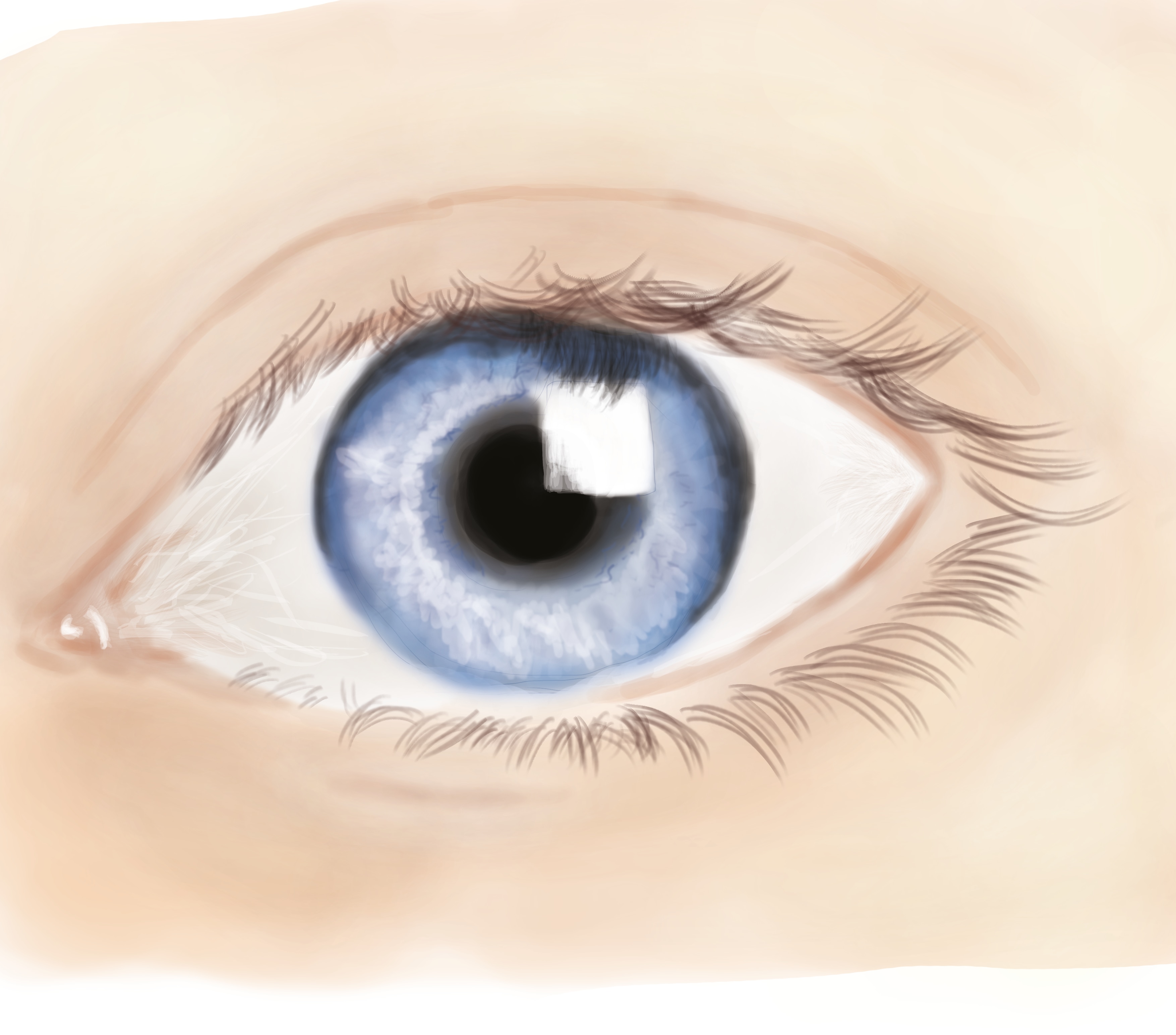 œil bleu par thomas_lal