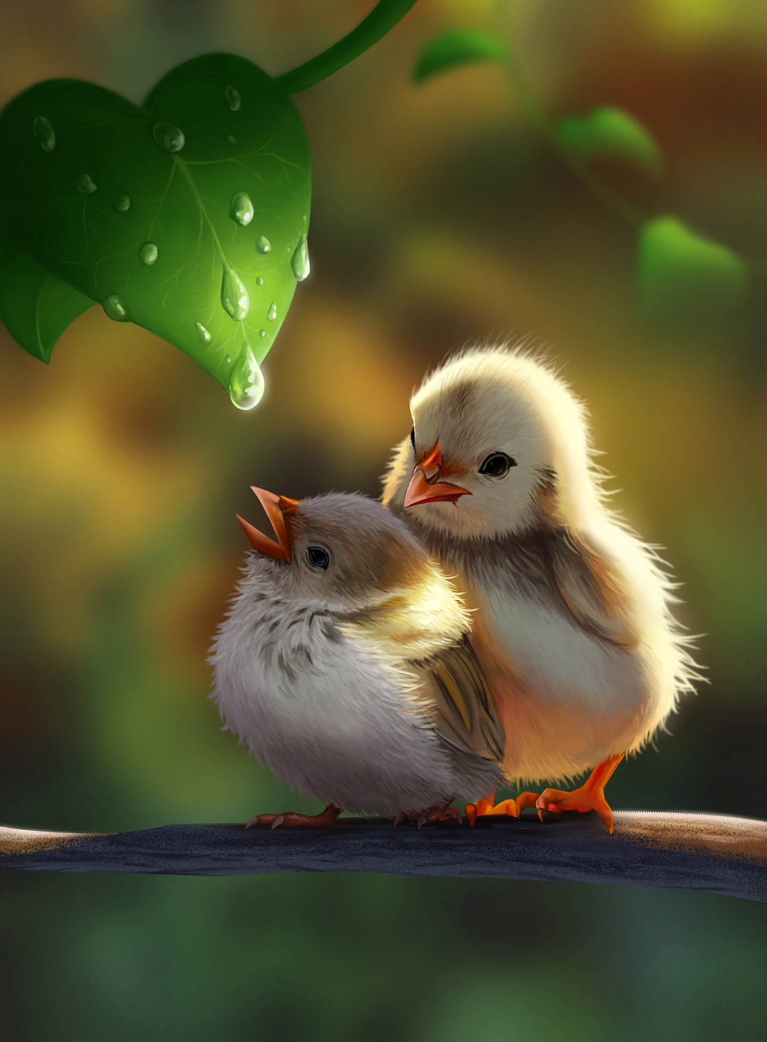 Oisillons terminés <3 par Suni