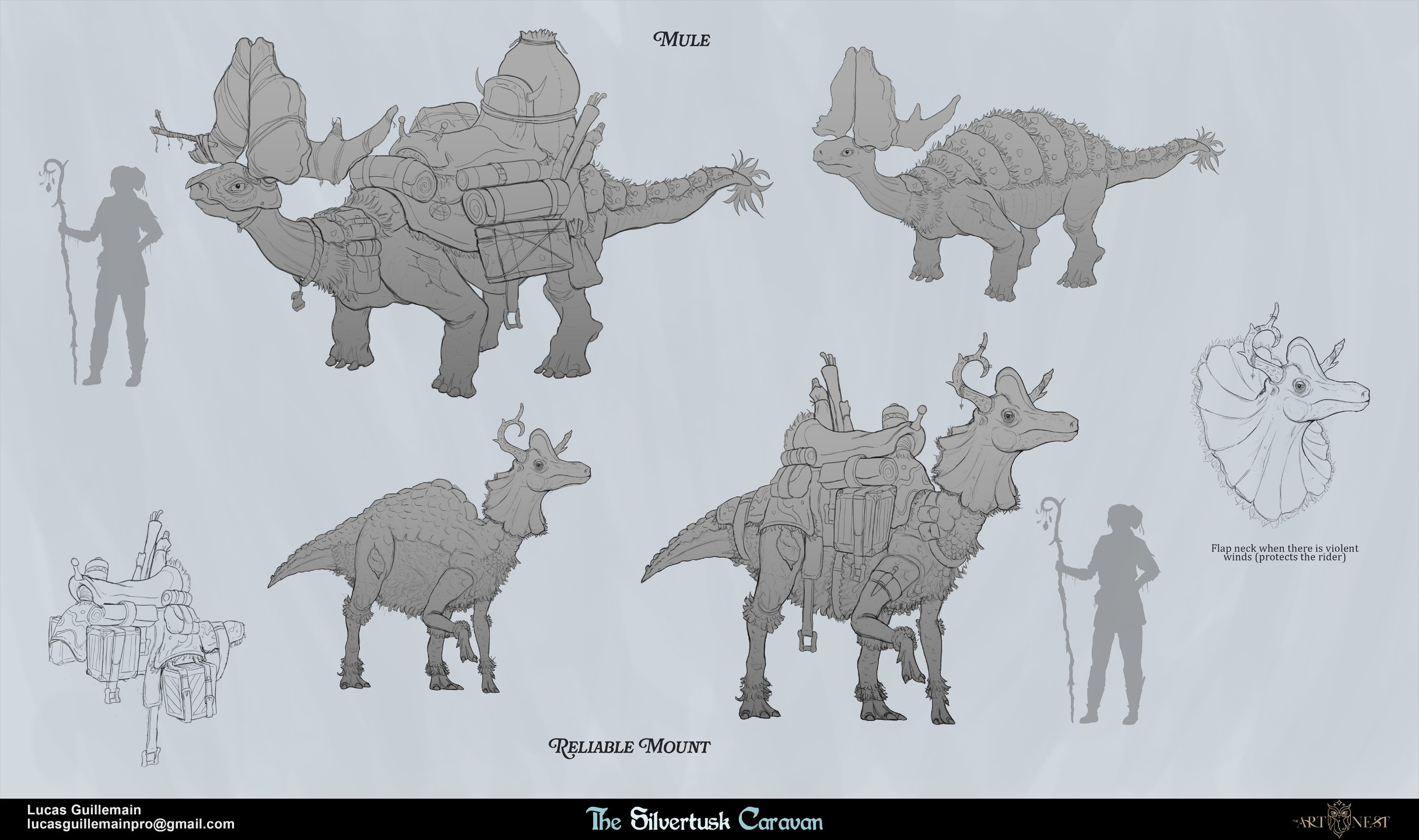 The Silvertusk Caravan par LucasG