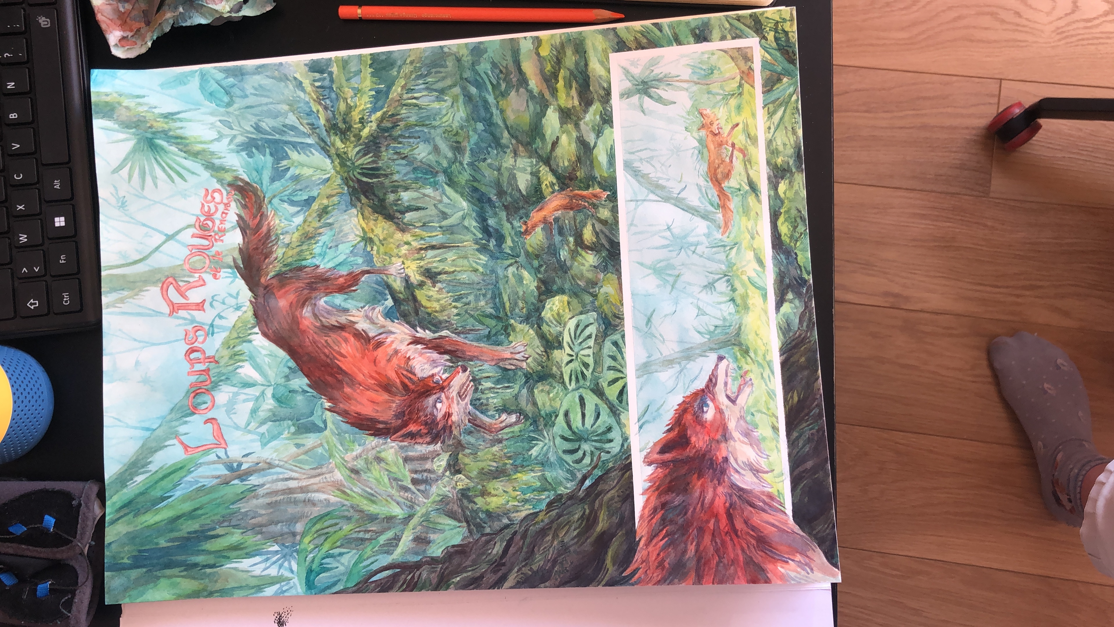 Loups Rouges et le Renardou par renardou_chetif