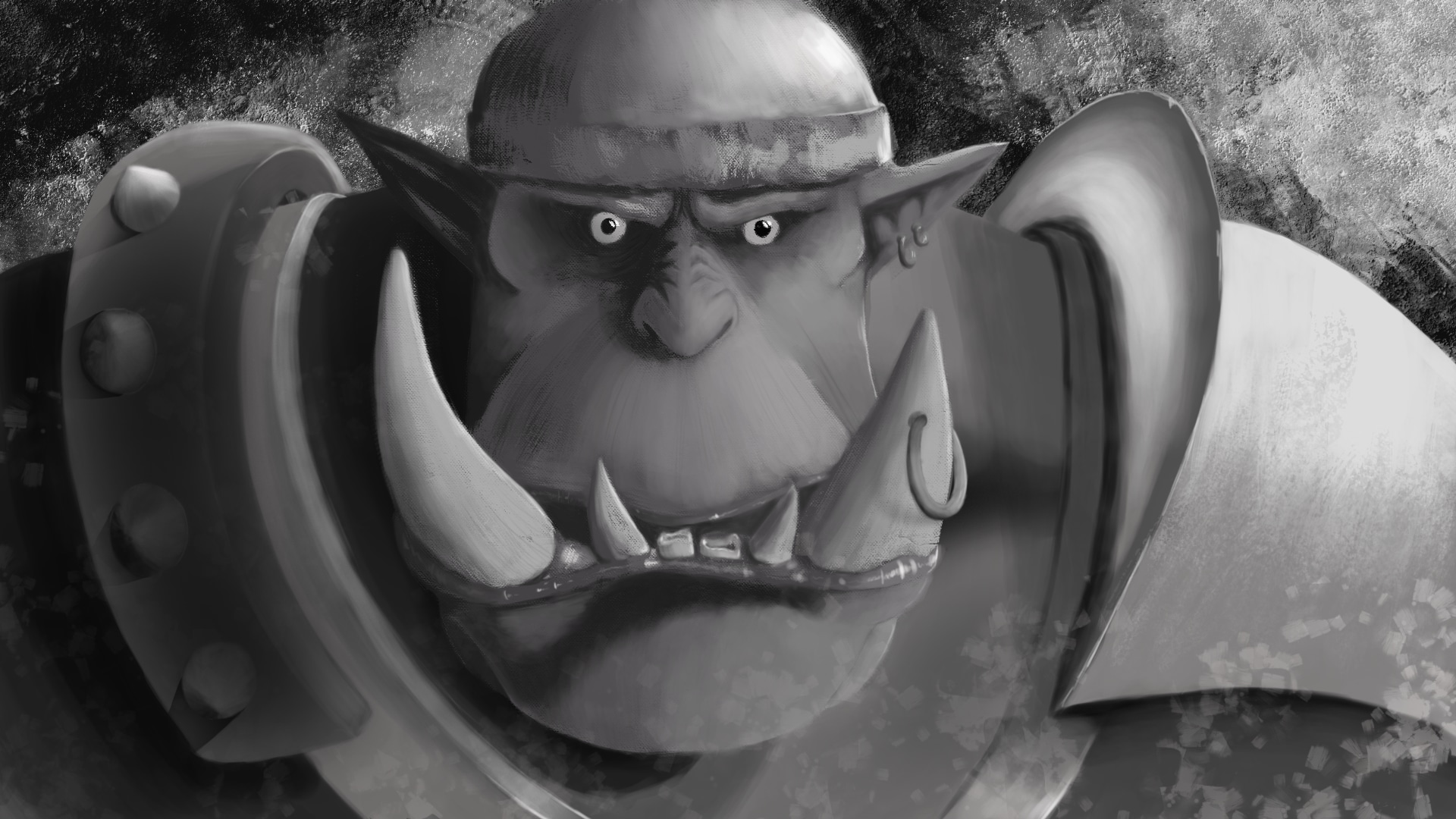 orc avec casque par lucastrp_draw