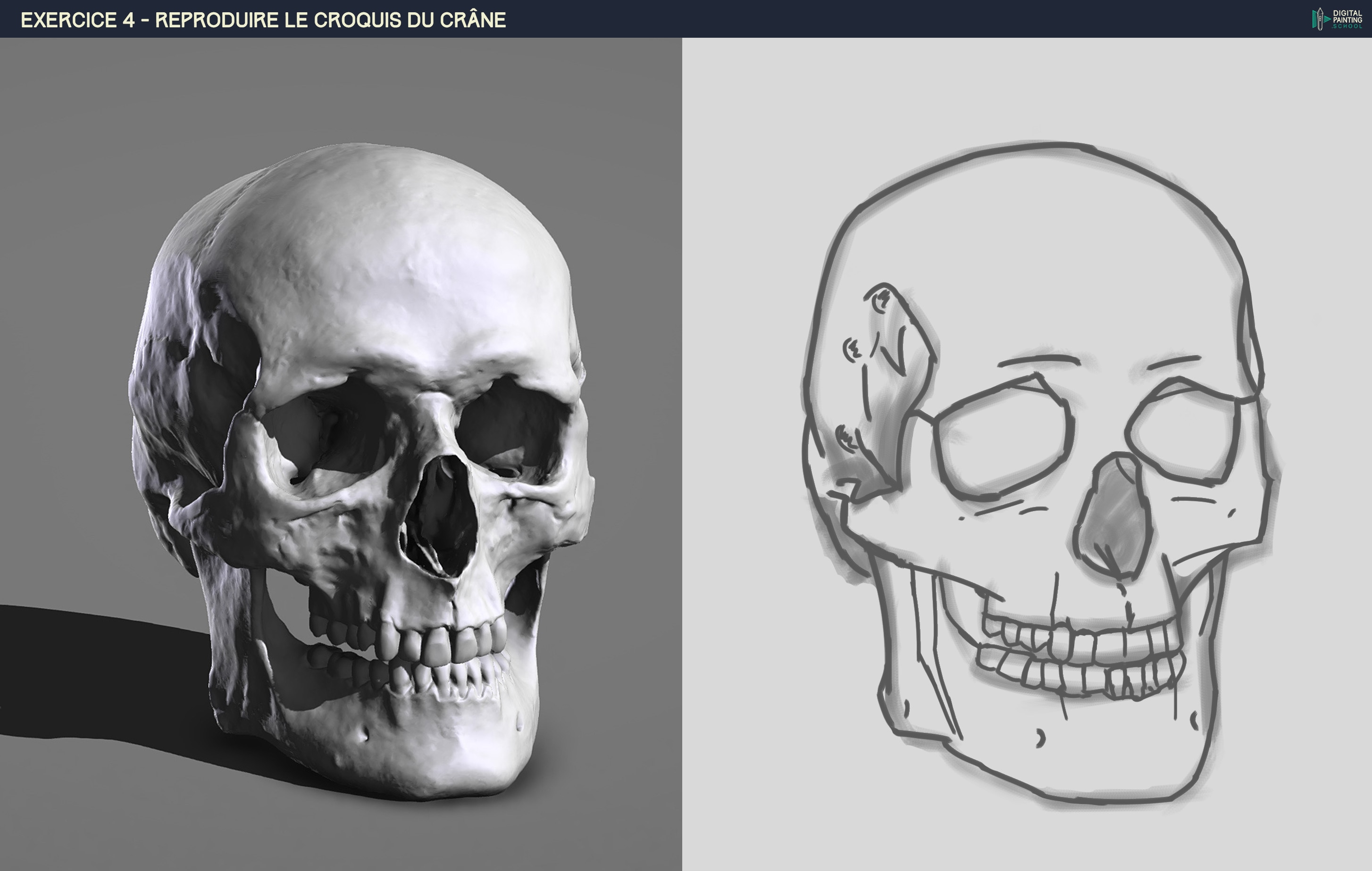 Partie I - chapitre 2 : le croquis - l'ensemble de mes exercices. par ori