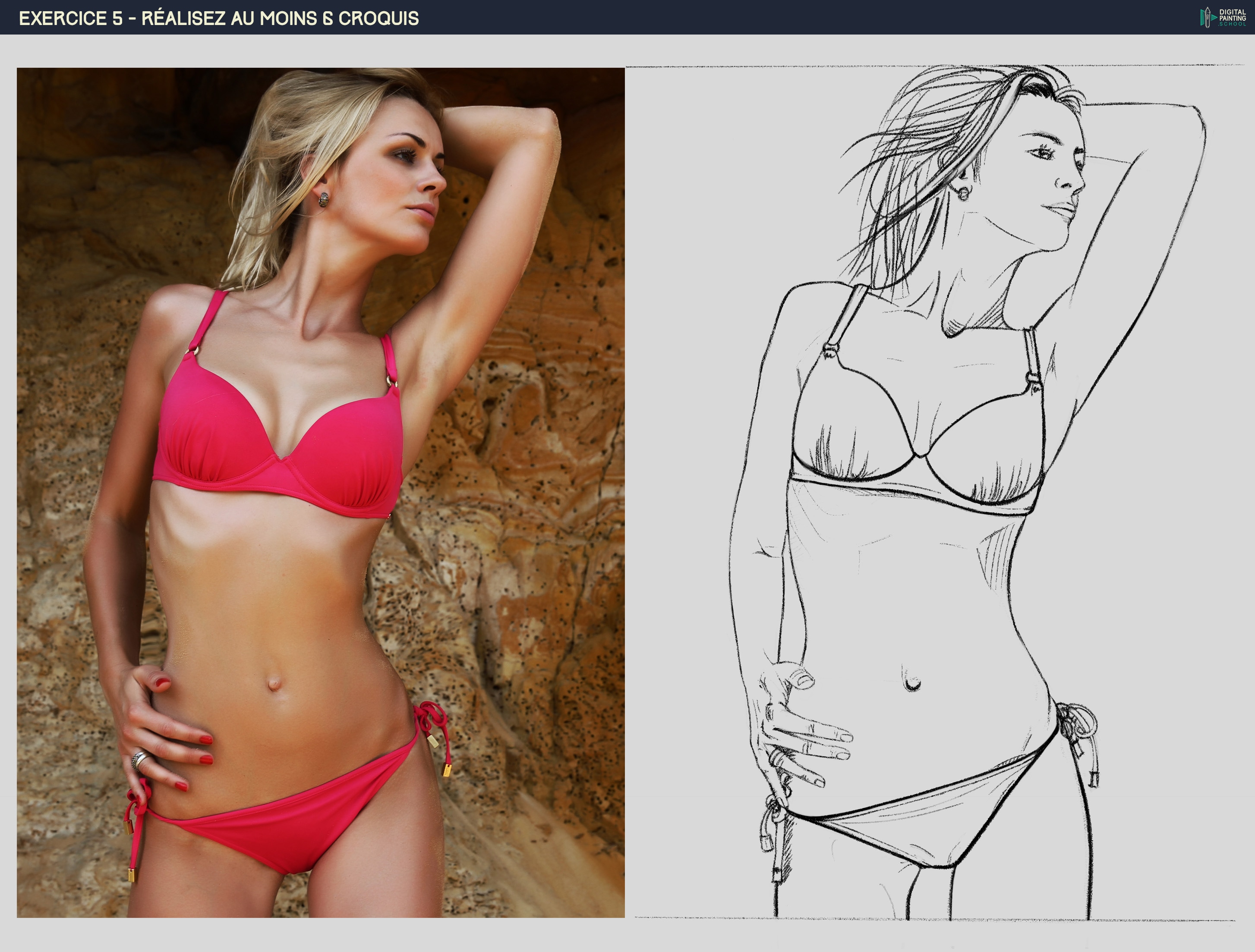 Partie I - chapitre 2 : le croquis - l'ensemble de mes exercices. par ori