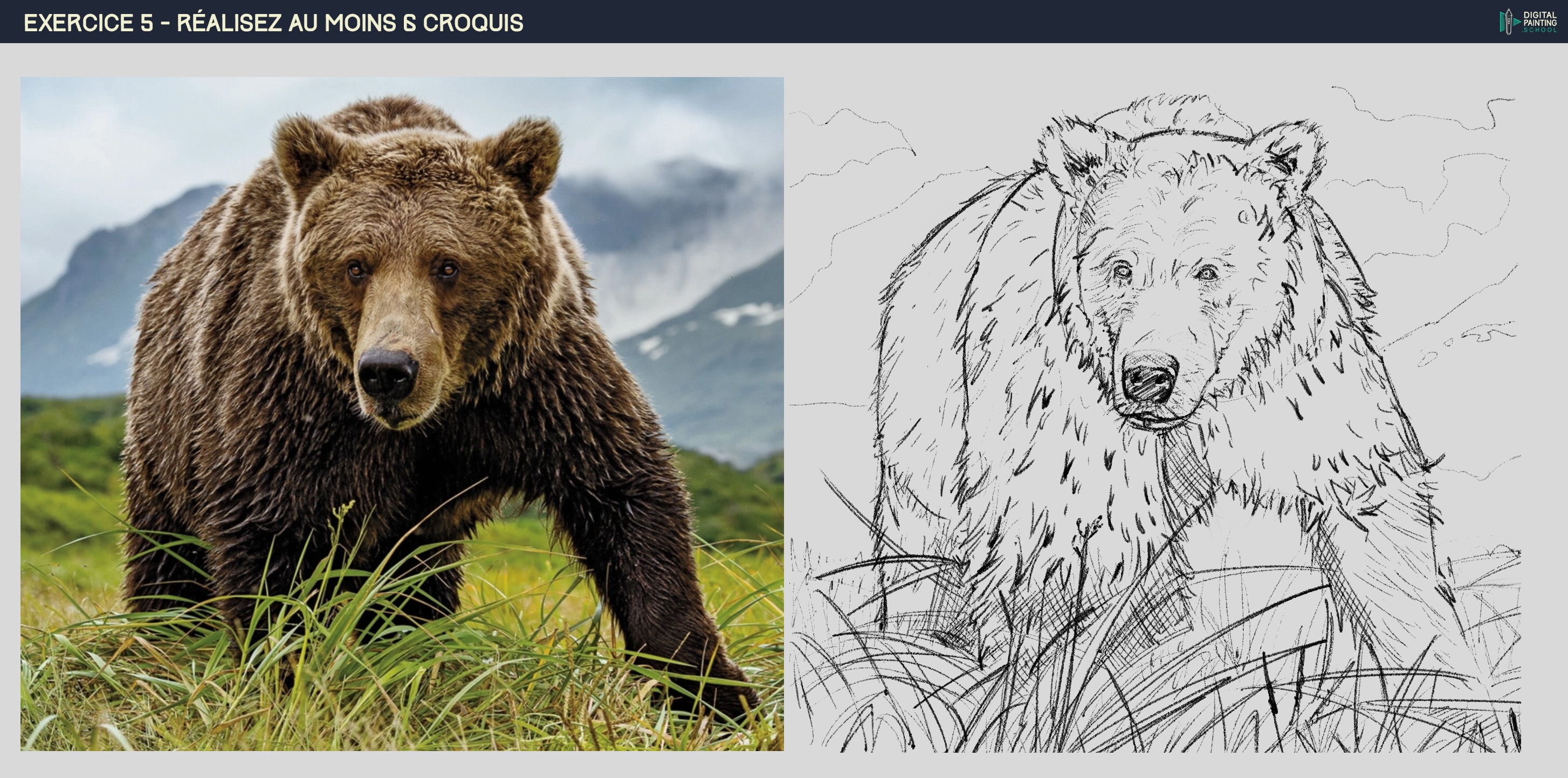 Partie I - chapitre 2 : le croquis - l'ensemble de mes exercices. par ori