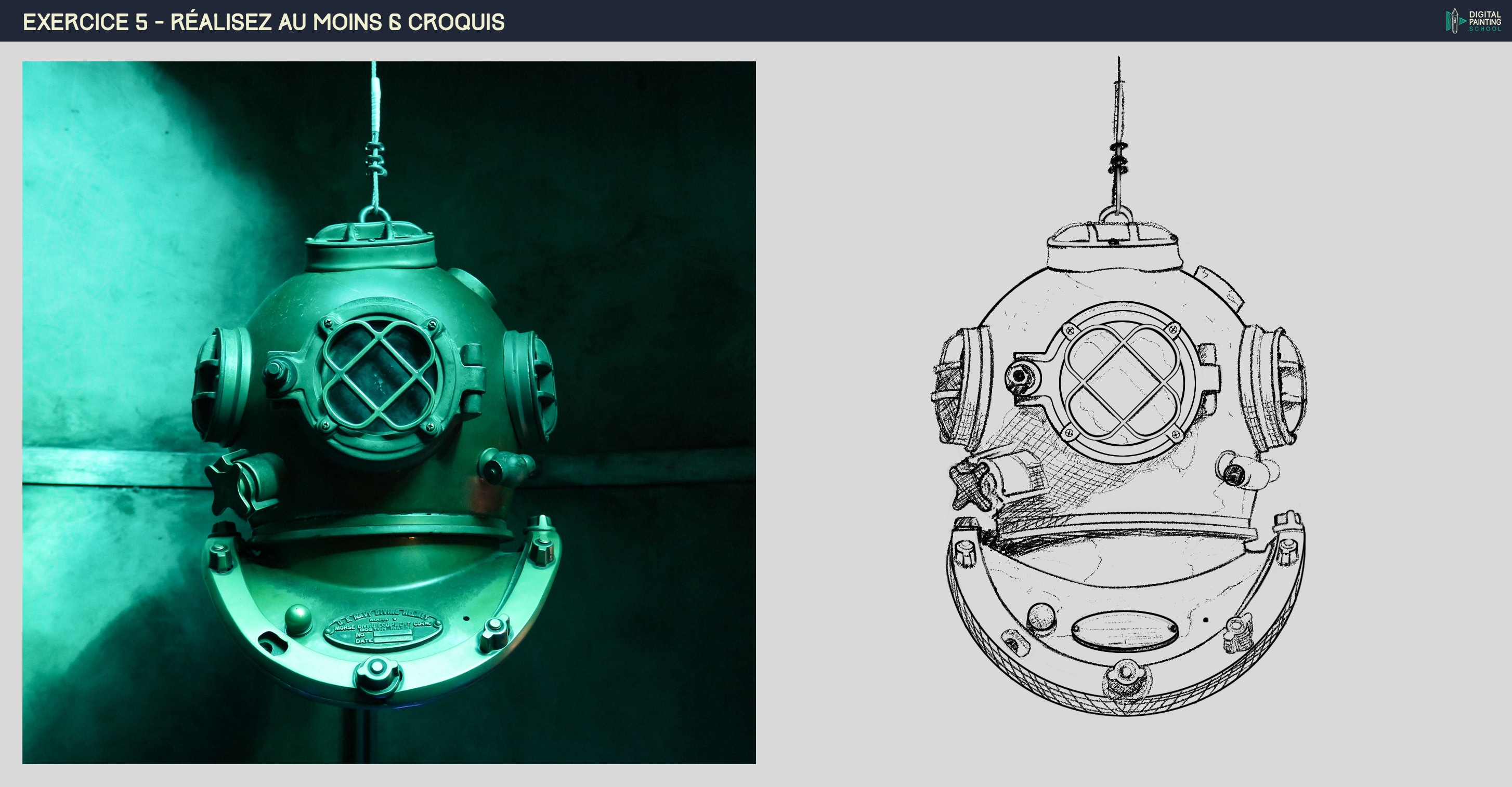 Partie I - chapitre 2 : le croquis - l'ensemble de mes exercices. par ori