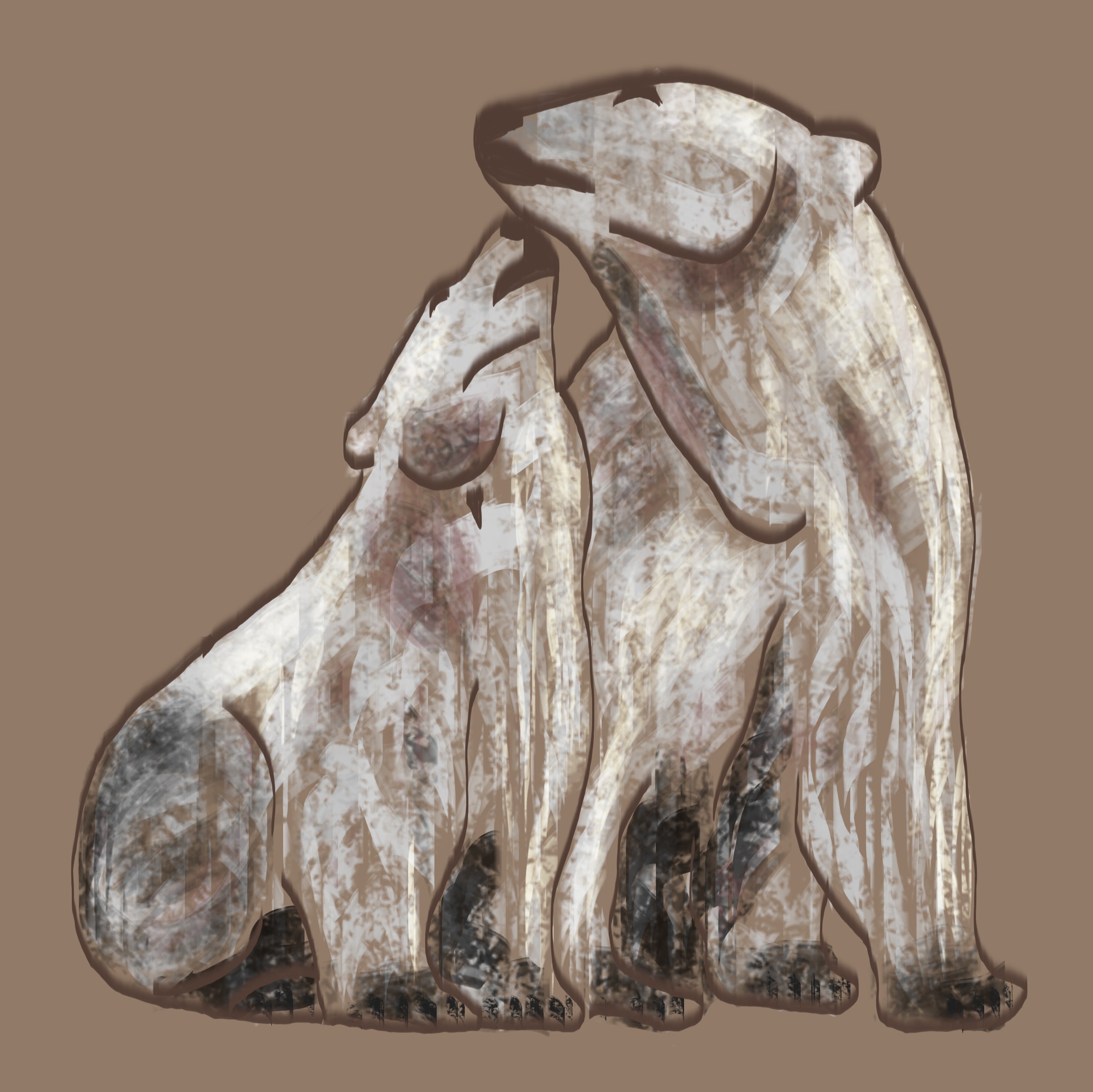 ours blanc par teckchaman