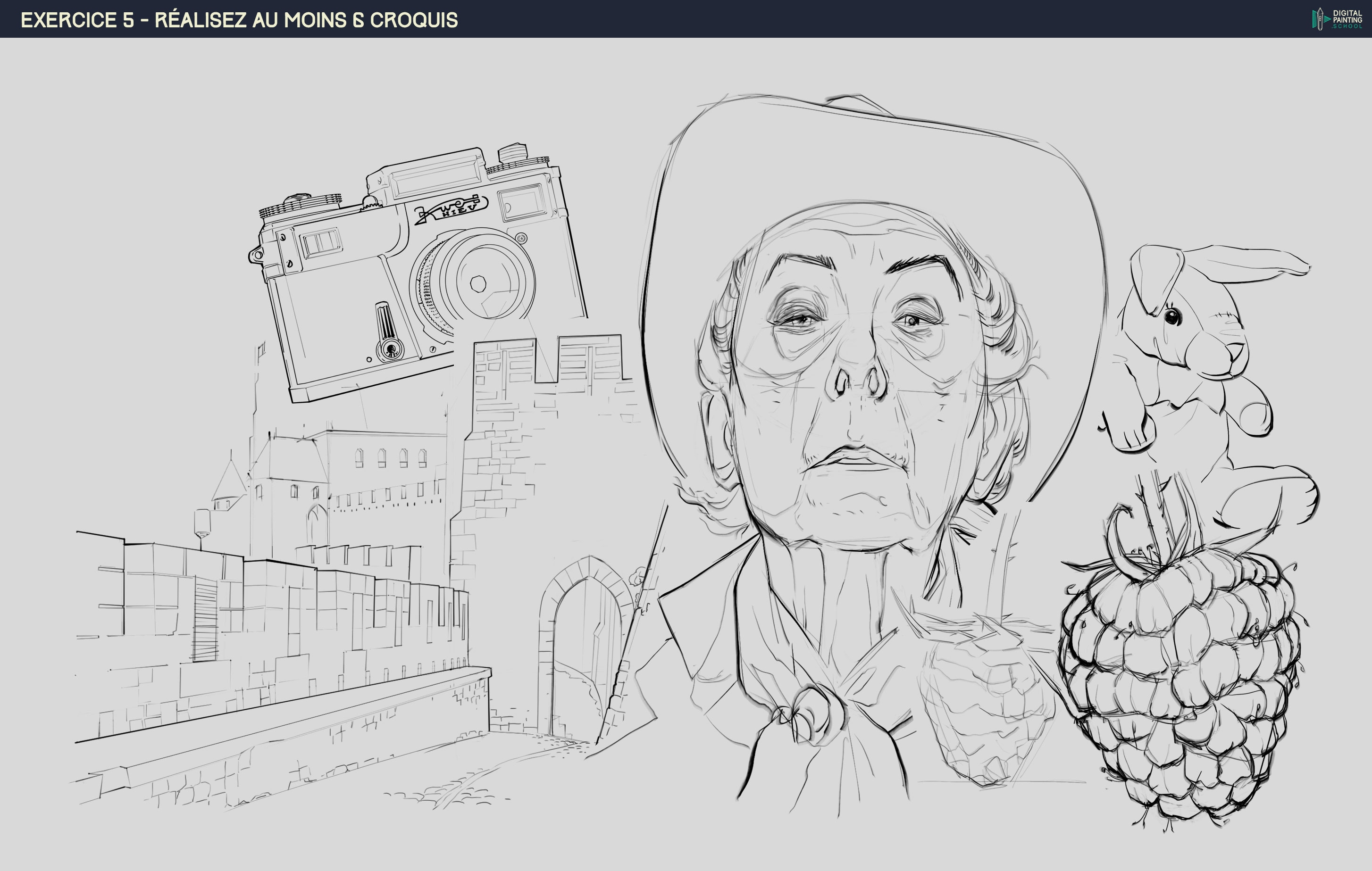 P1 - CH2 - Ex 5 : Croquis par Chaber