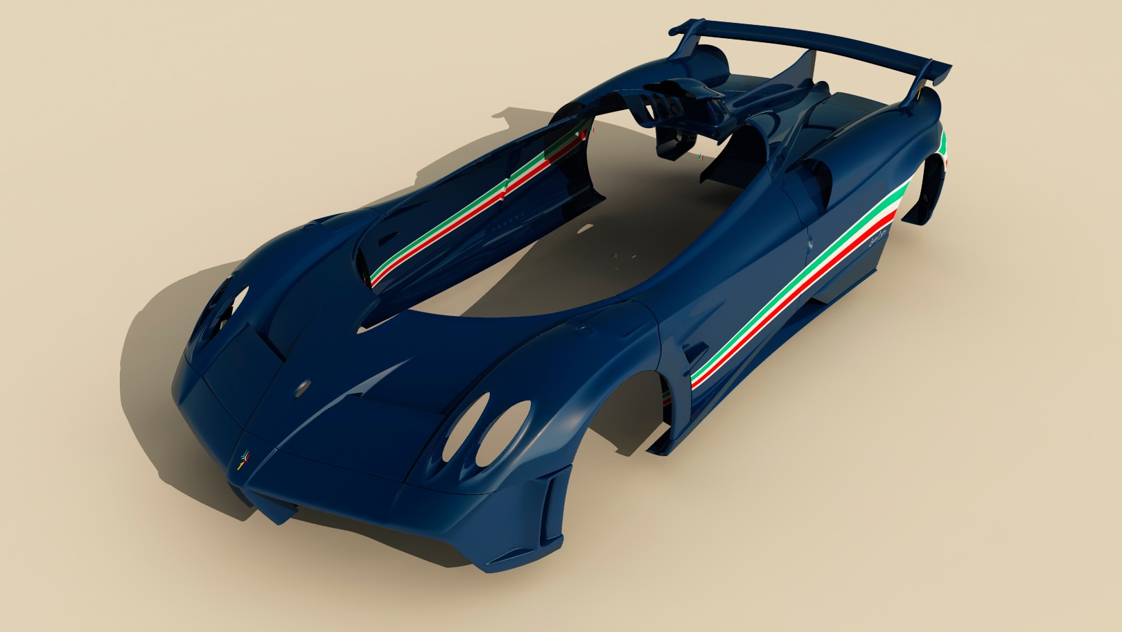 Pagani Huayra Tricolore 2021 par angelesteban