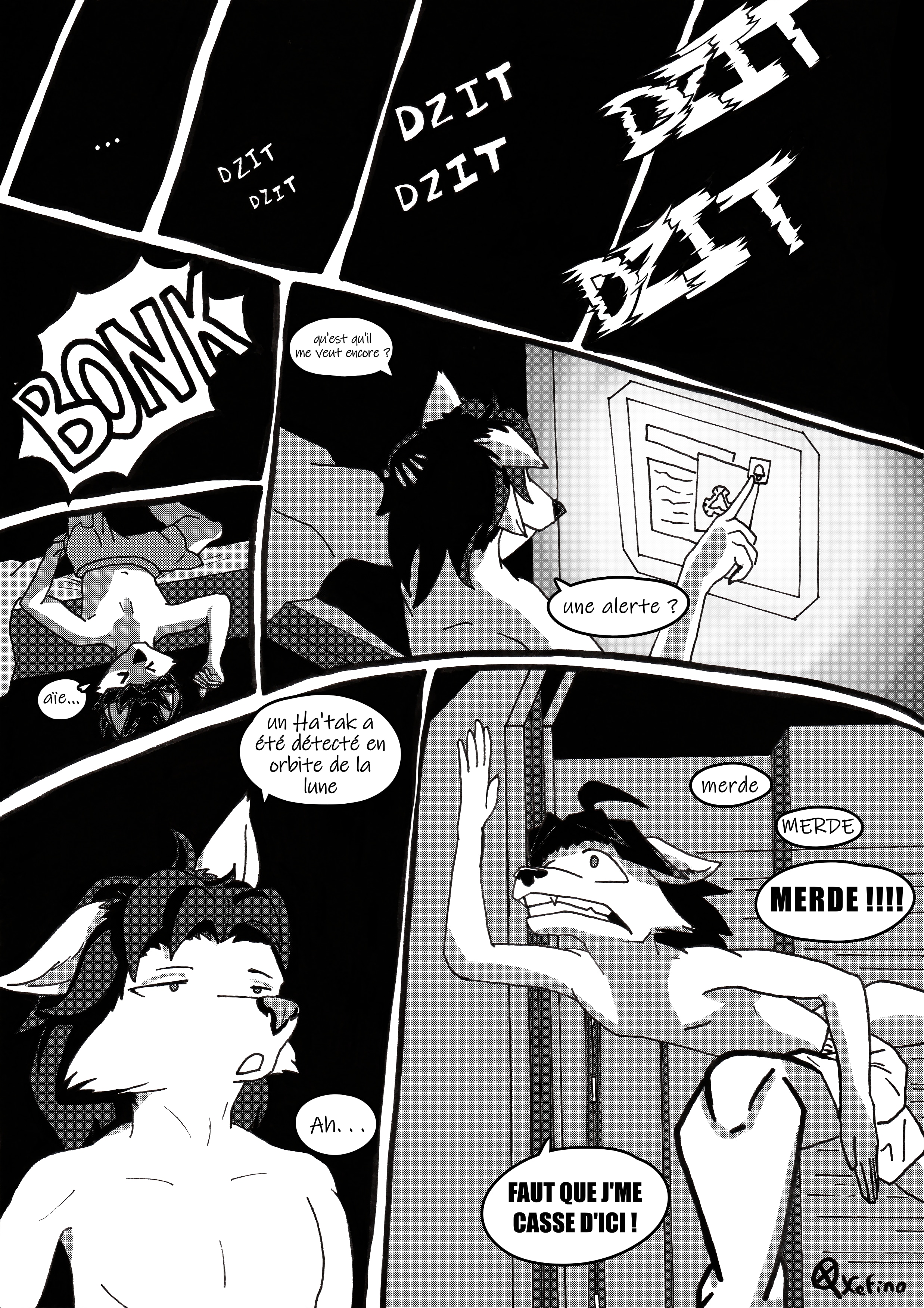 REMAKE TAoX Page 1 (+croquis et processus) par xefino_35