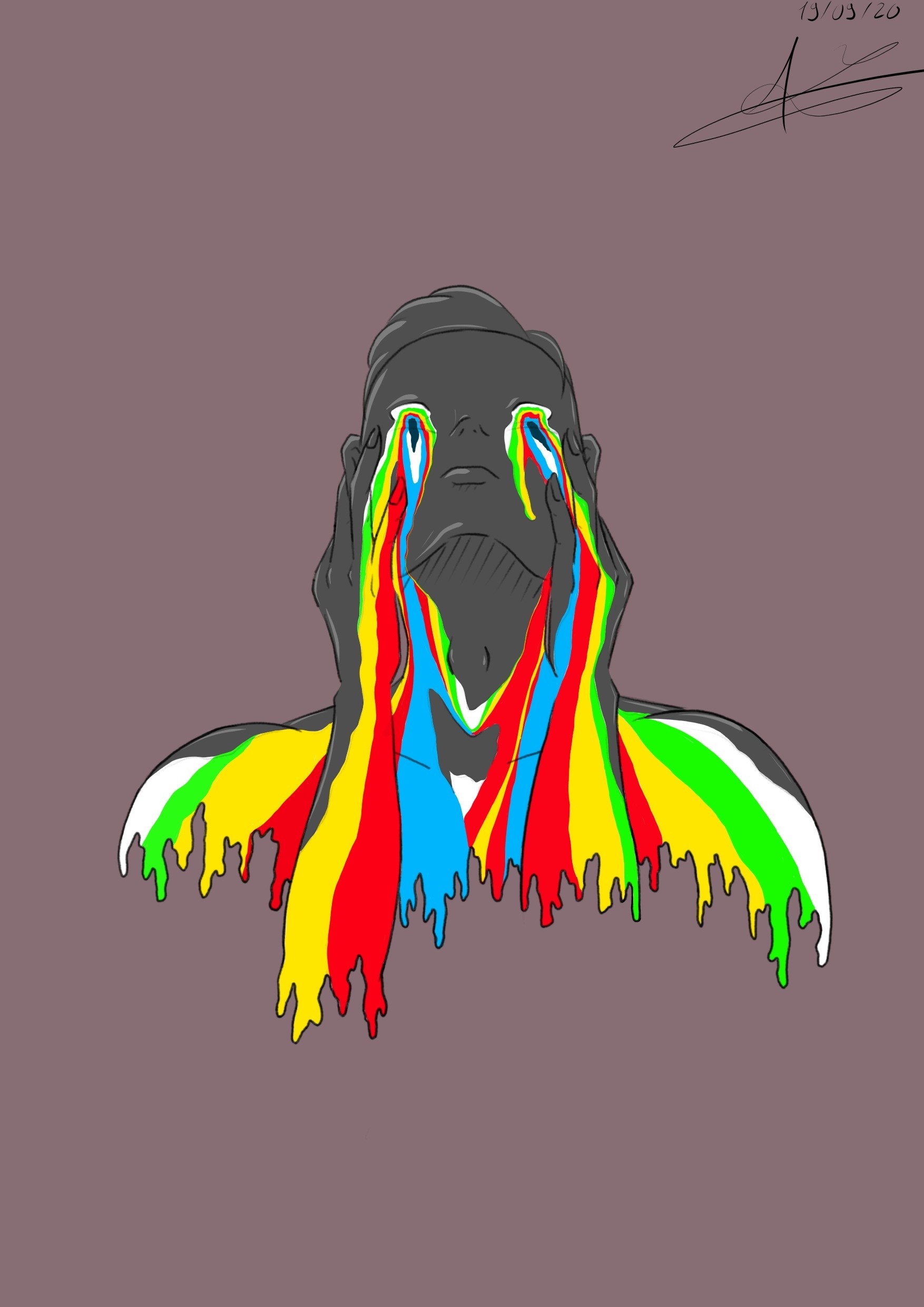 paint crying par Arekku