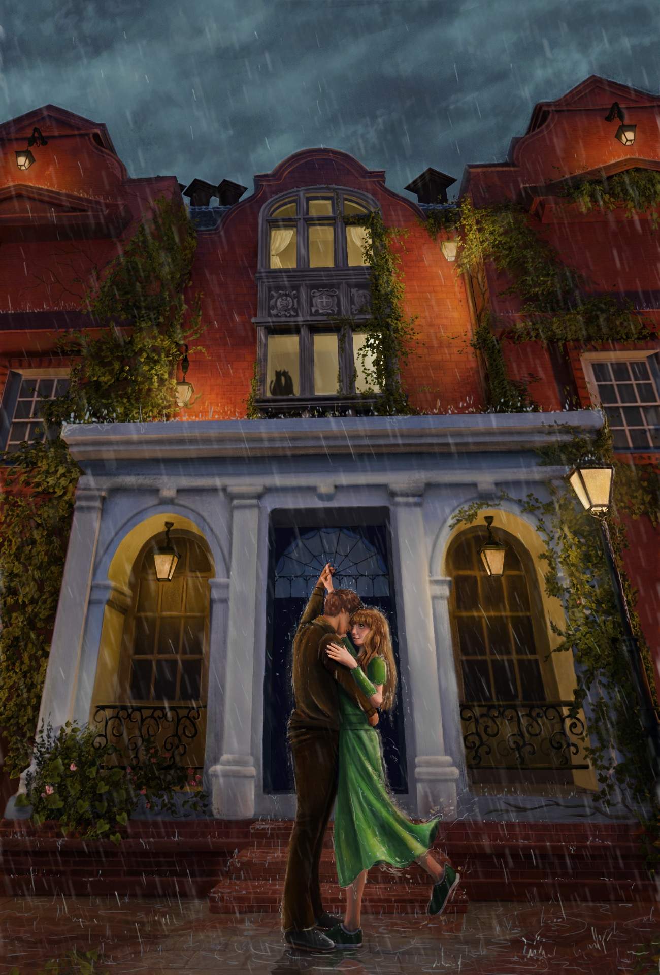 Sotto la pioggia di Londra par Bibs