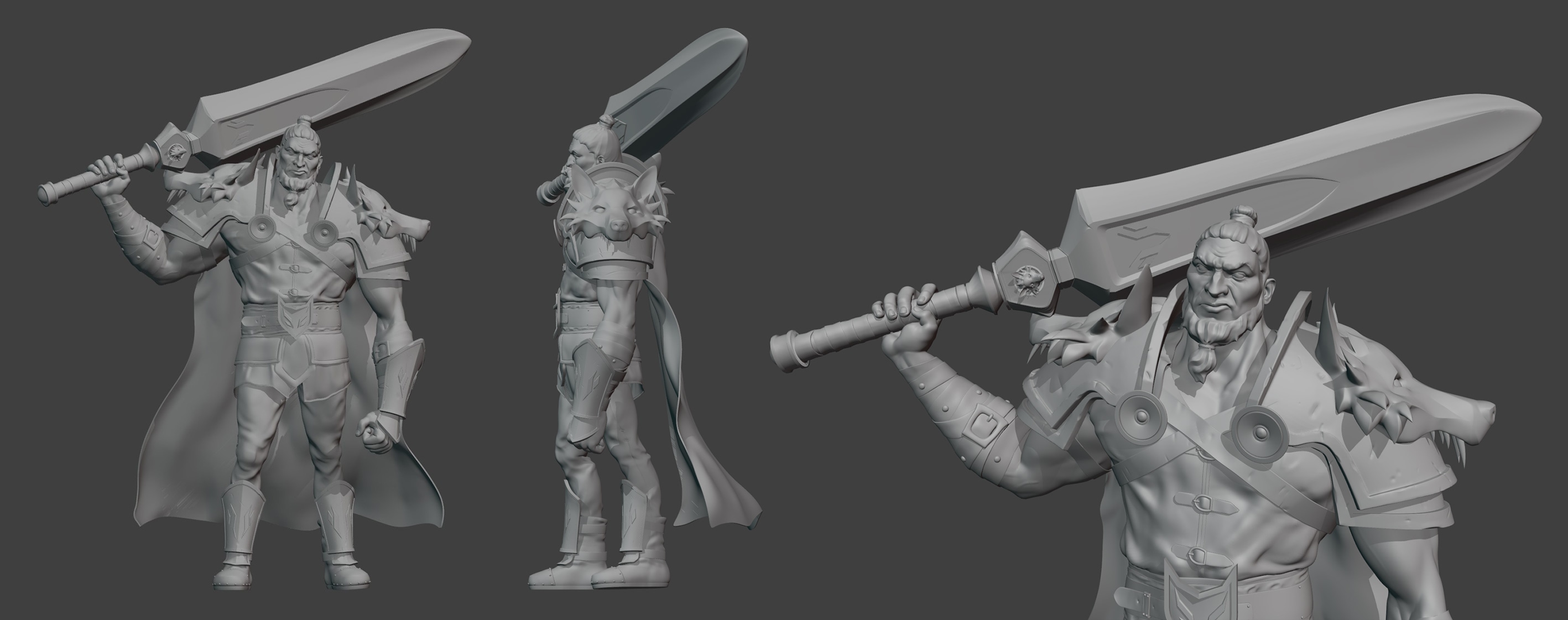 Sculpting blender Paladin par Vanhou