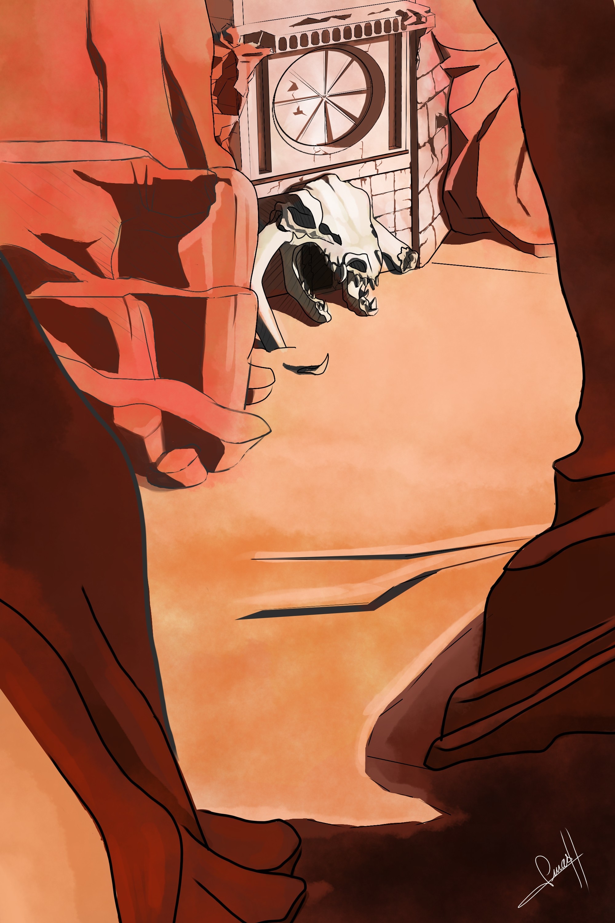 Ruines mystérieuses dans le désert par smash_no_jutsu