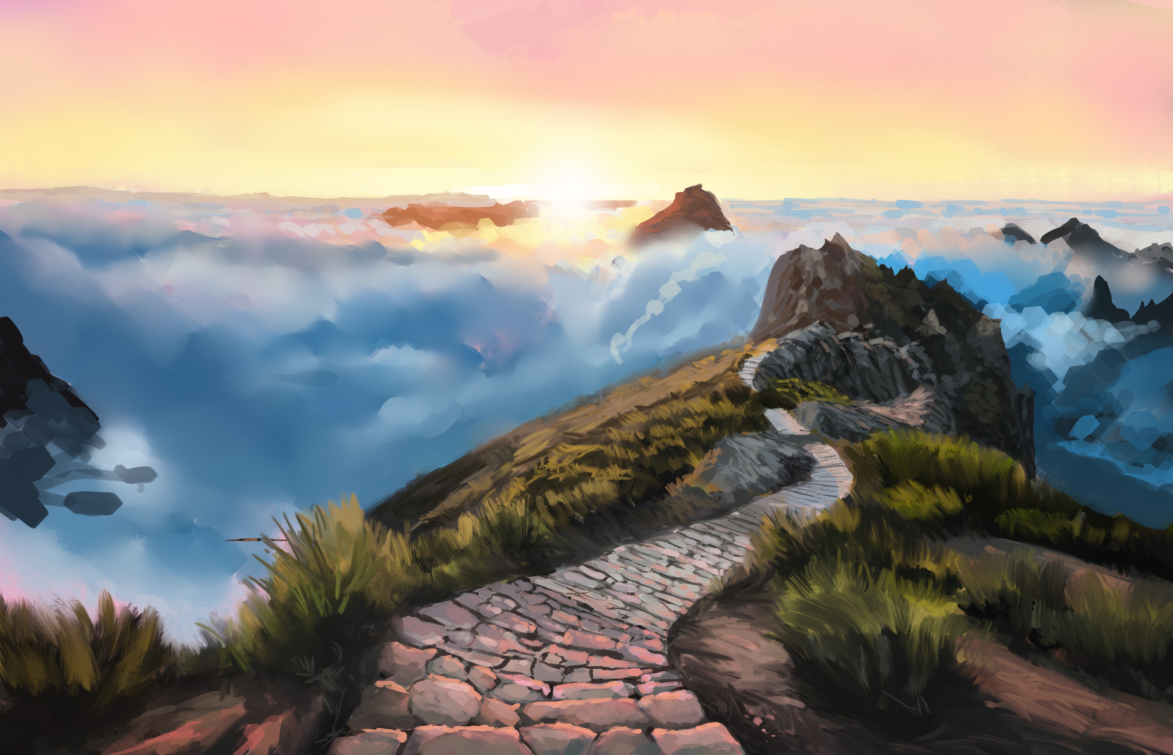 WIP sunrise par Moscardino