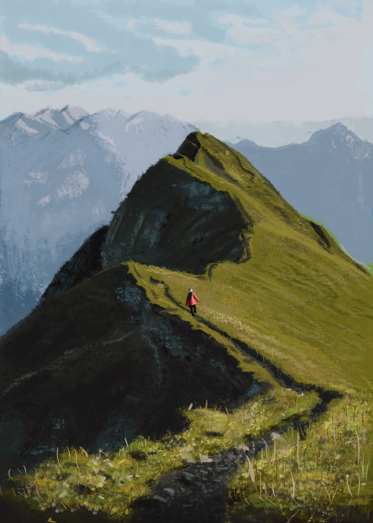 Paysage de montagne par Eroan