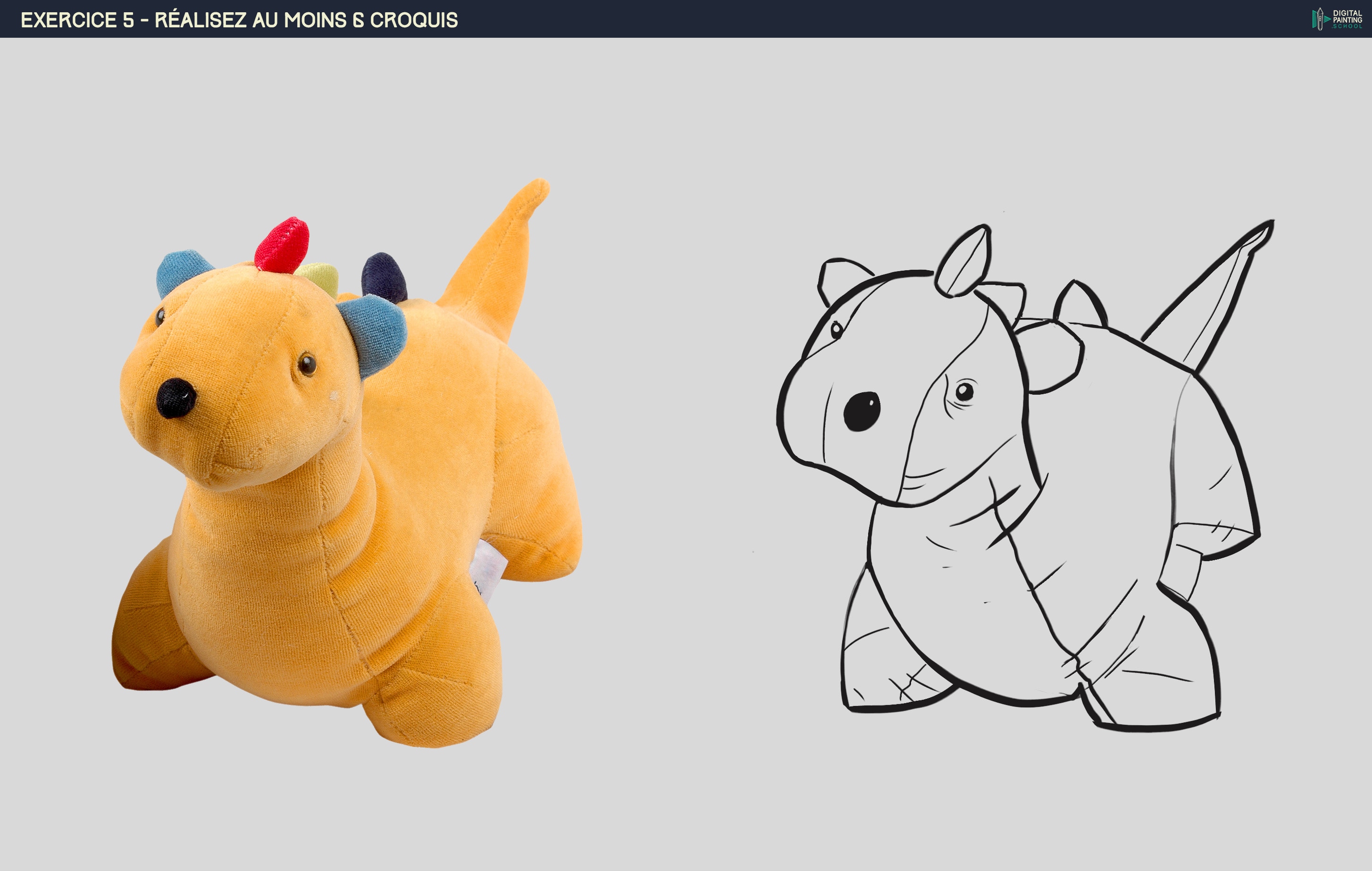 Croquis N°2 La petite peluche par F.u.r.i.e