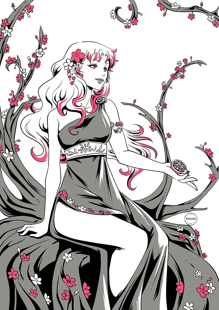 Design Persephone - collab avec imprimeur 3D par nogarra