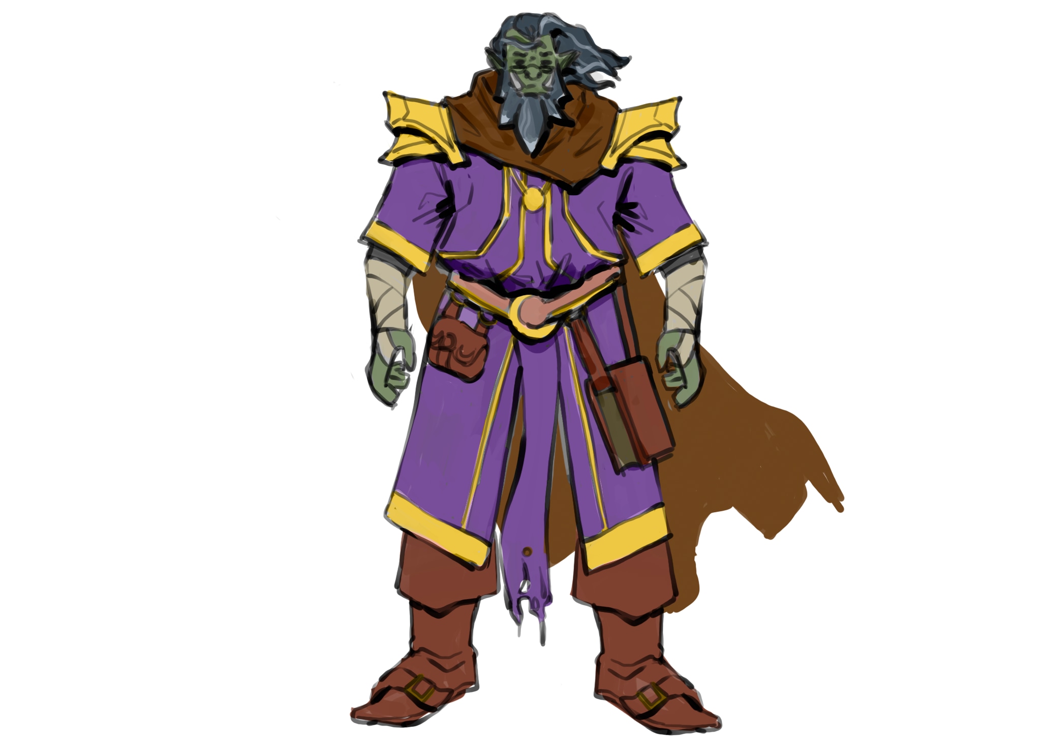 Thorg, le mage par bapt-art