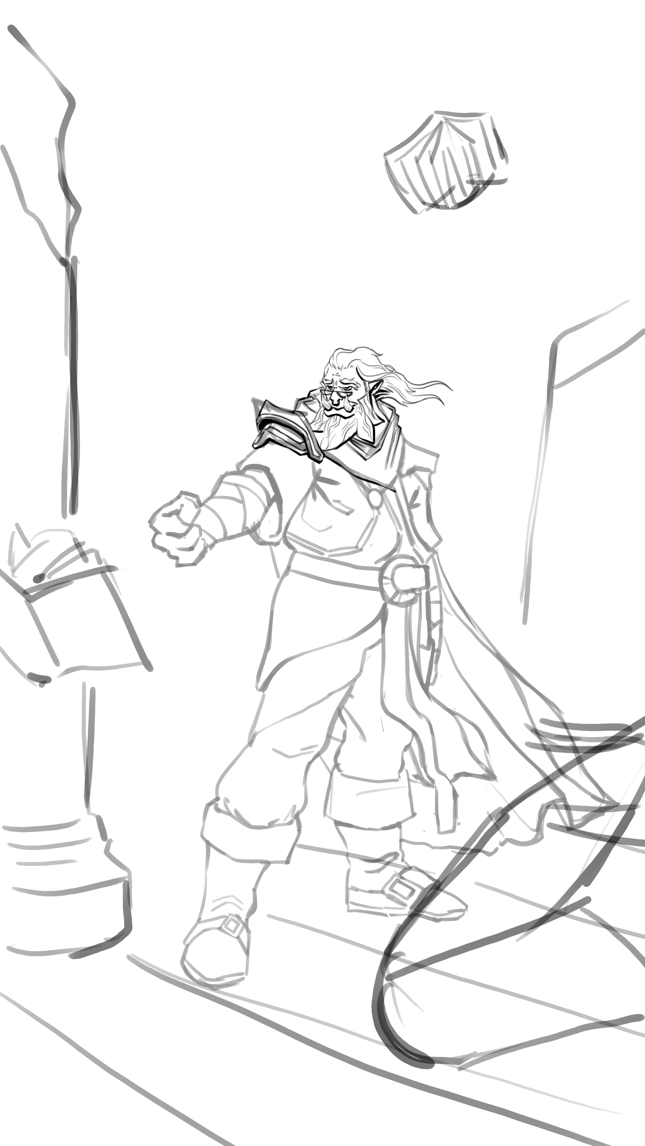 Thorg, le mage par bapt-art