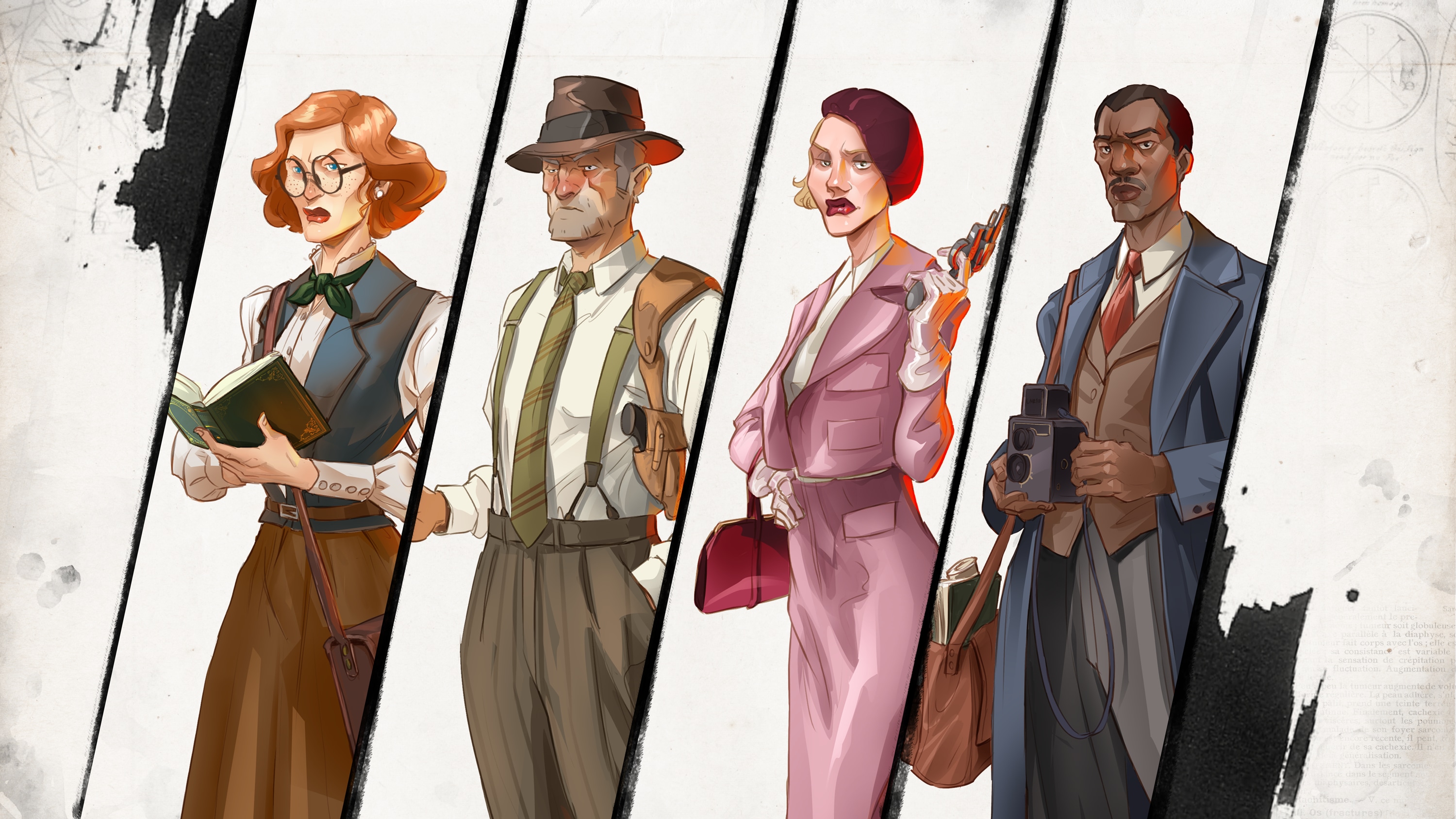 Investigateurs pour L'appel de Cthulhu par Dam Na