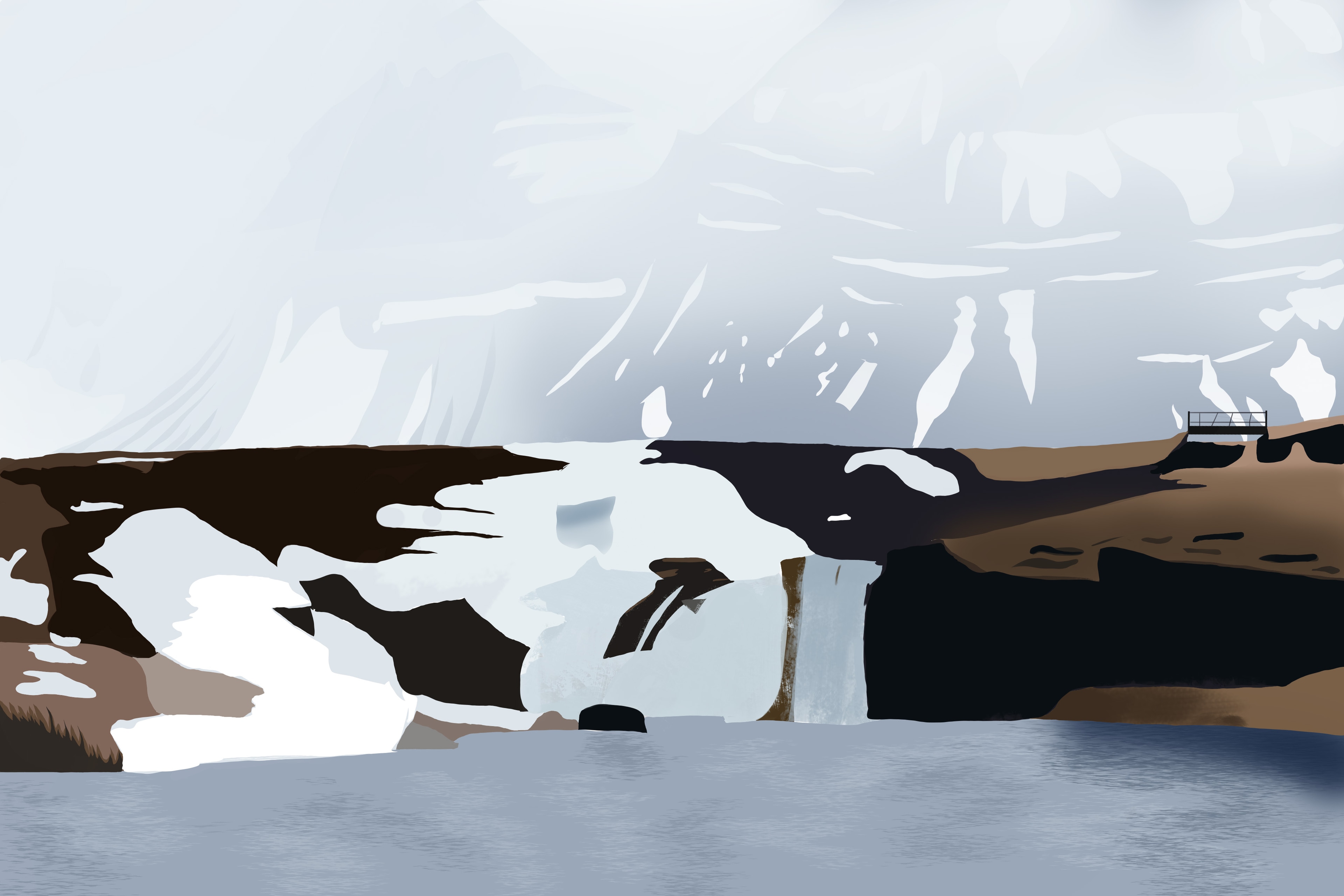 Les montagnes par alina