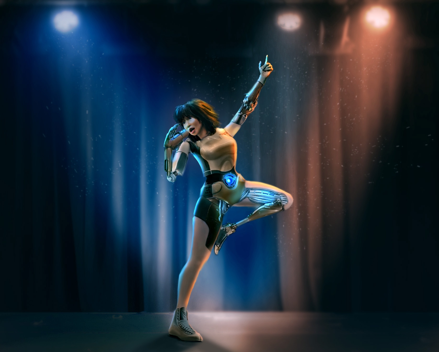 Dancing Cyborg par Taufi