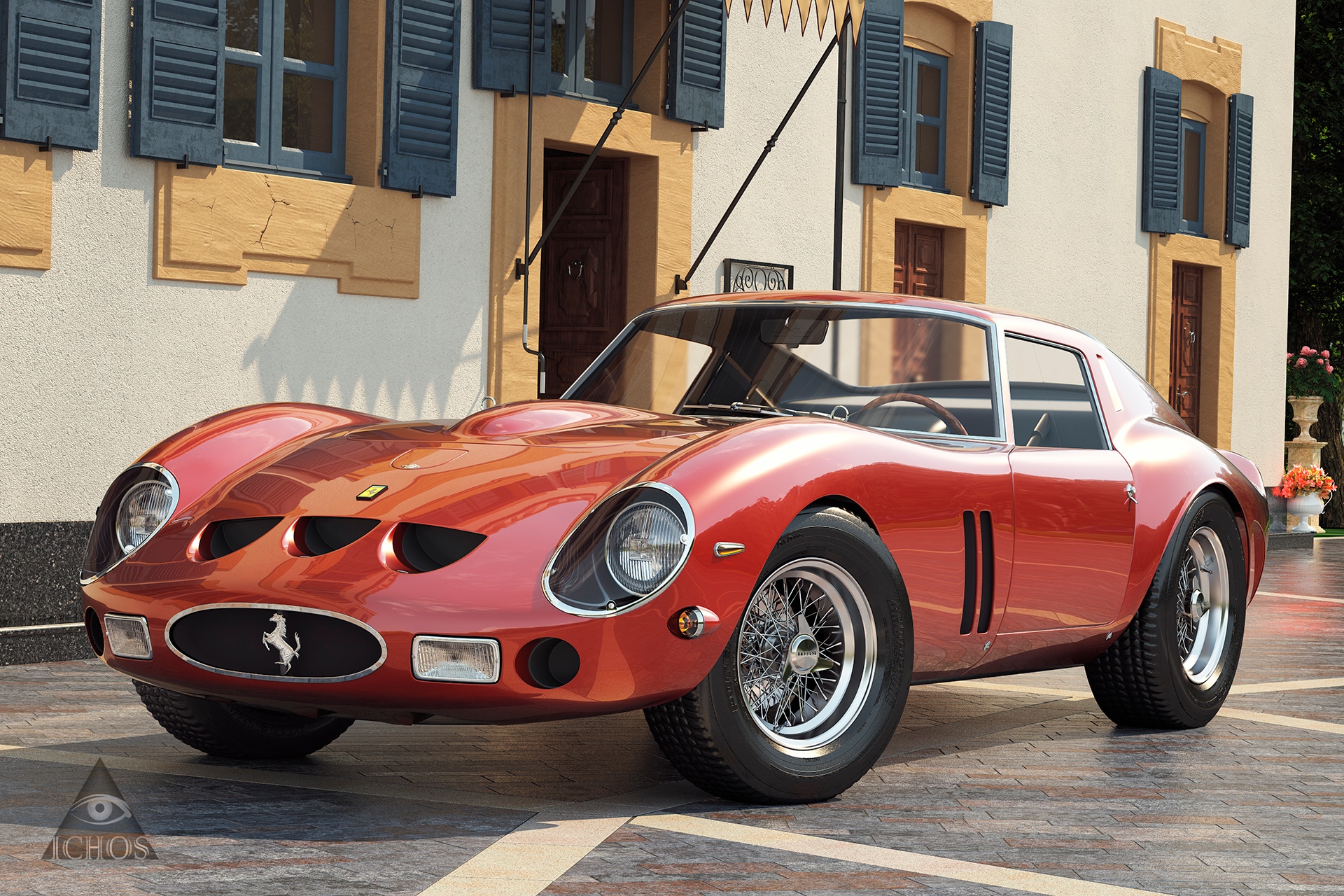 Piazza Ferrari - The 250 GTO Red Edition par angelesteban