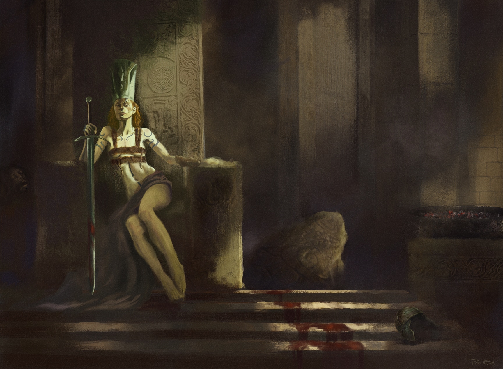 La Reine Picte par bergy